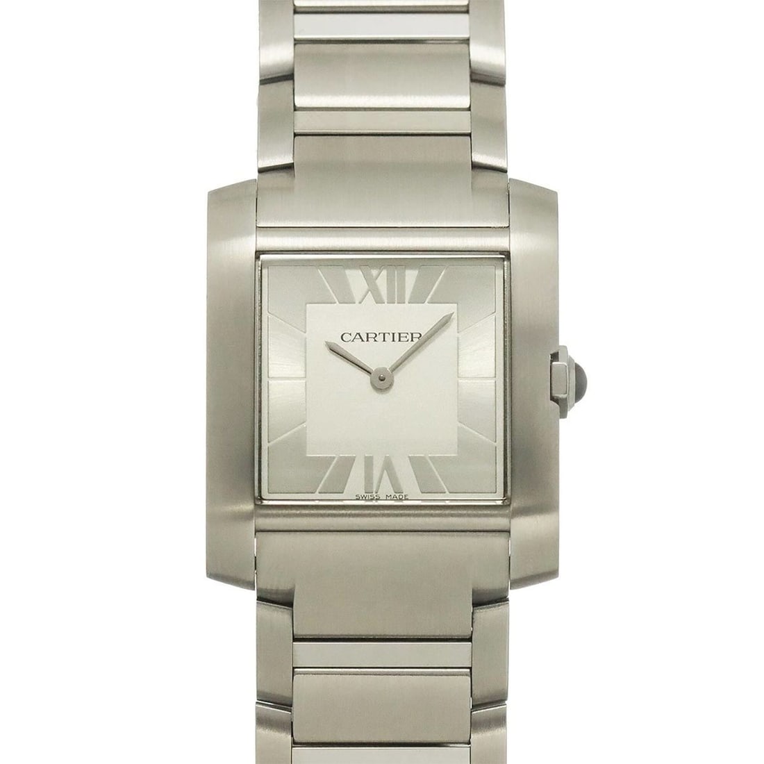 Cartier Tank Francaise MM WSTA0086 Japan Limited Edition Boys' Watch Silver Quartz: --- Catalog ---Category: SizeWrist Size: 17cm / 6.69''Case Diameter: 27mm / 1.06''Category: DesignType: WristwatchGender: BoysColor (Dial): SilverMaterial (Band): Stainless steelMaterial (Case): Stain