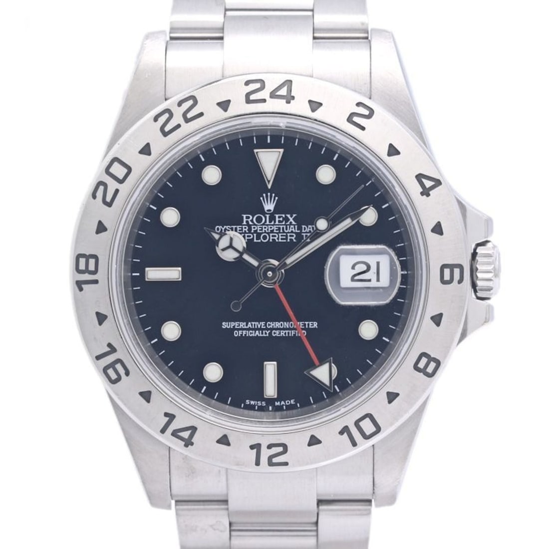 ROLEX Explorer II 16570T Men's Watch, Stainless Steel, Model 40299: --- Catalog ---Category: SizeWrist Size: 19cm / 7.48''Case Diameter: 39mm / 1.54''Category: DesignType: WristwatchGender: MenColor (Dial): BlackMaterial (Band): Stainless steelMaterial (Case): Stainle