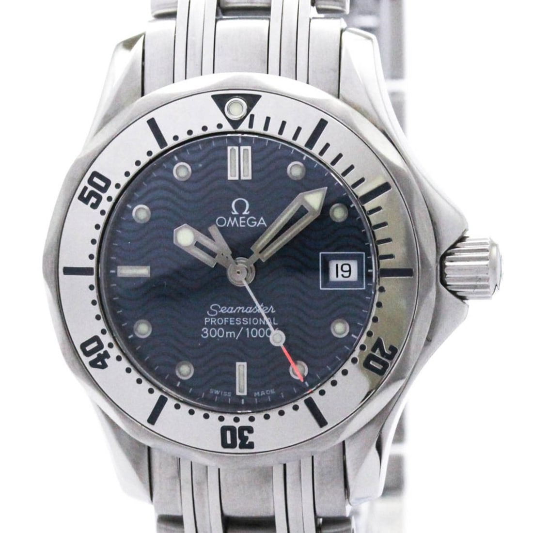 OMEGA Seamaster Professional 300M Quartz Ladies Watch 2582.80 Polished: --- Catalog ---Category: SizeCase Diameter: 29mm / 1.14''Category: DesignType: WristwatchStyle: SportGender: WomenColor (Dial): BlueMaterial (Band): Stainless steelMaterial (Case): Stainless steelCate