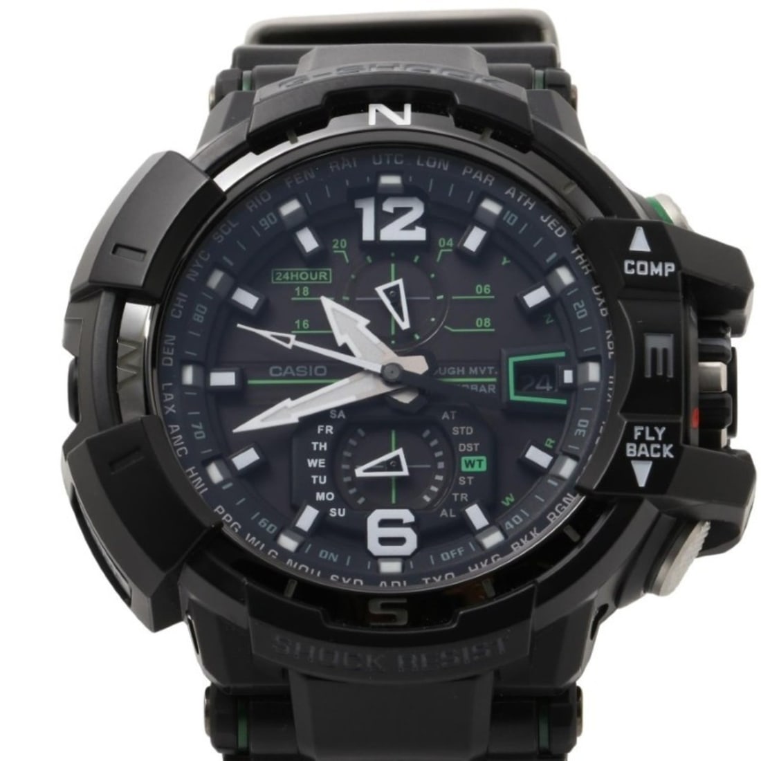 CASIO G-SHOCK MASTER OF G AIR GRAVITYMASTER GWA11001A3JF Black Resin Men's Analog Watch: --- Catalog ---Category: SizeWrist Size: 21cm / 8.26''Case Diameter: 53.8mm / 2.12''Category: DesignType: WristwatchGender: MenColor (Dial): BlackCategory: GeneralMPN: GW-A1100-1A3JFBrand: CasioCountr