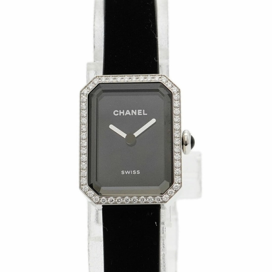 Chanel Premiere Ribbon H7942 Black Dial Women's Watch: --- Catalog ---Category: SizeWrist Size: 16.5cm / 6.49''Case Diameter: 16.3mm / 0.64''Category: DesignType: WristwatchGender: WomenColor (Dial): BlackMaterial (Band): RubberCategory: GeneralMPN: H7942