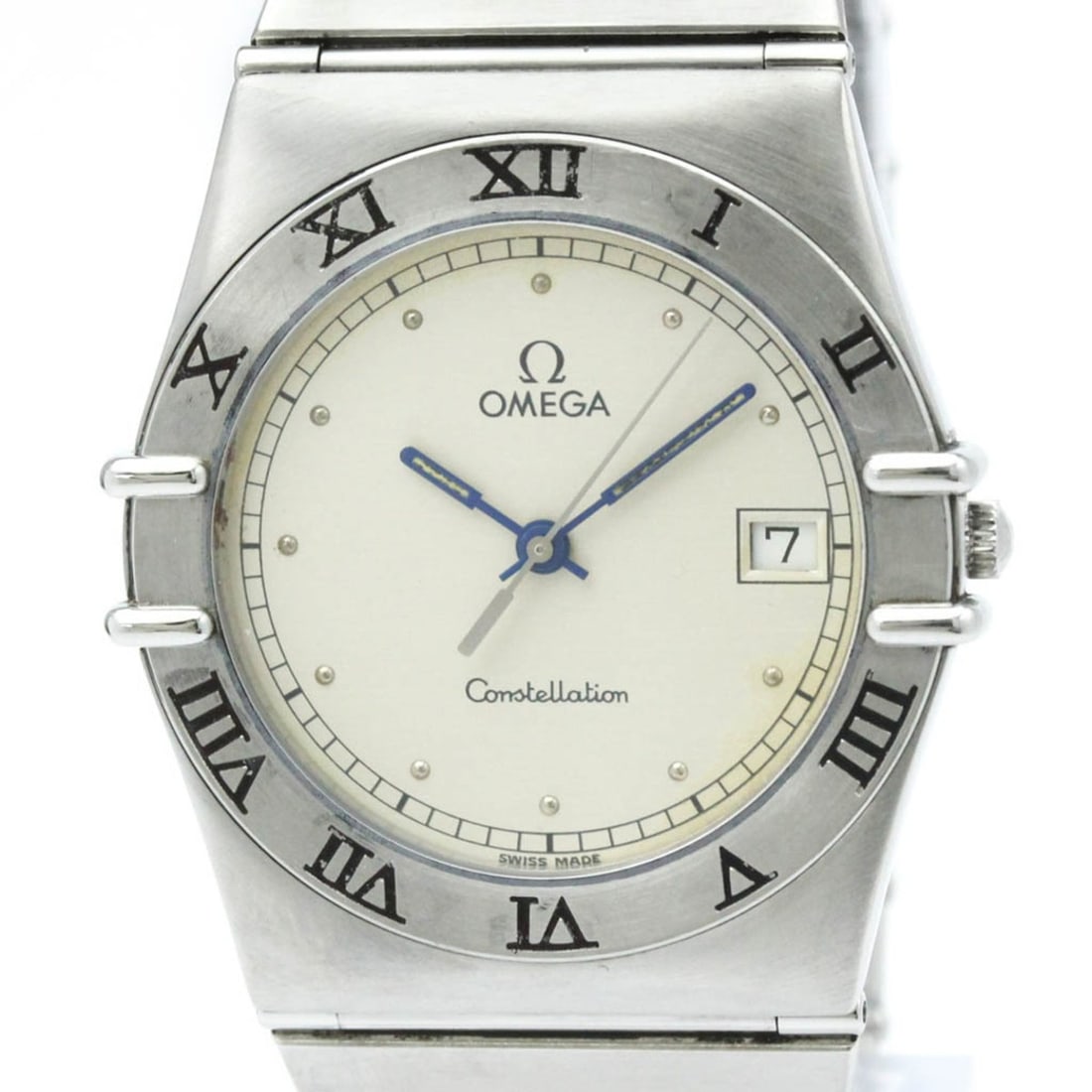 OMEGA Constellation Stainless Steel Quartz Mens Watch 396.1070 Polished: --- Catalog ---Category: SizeCase Diameter: 33mm / 1.3''Category: DesignType: WristwatchStyle: Dress/FormalGender: MenColor (Dial): SilverMaterial (Band): Stainless steelMaterial (Case): Stainless ste