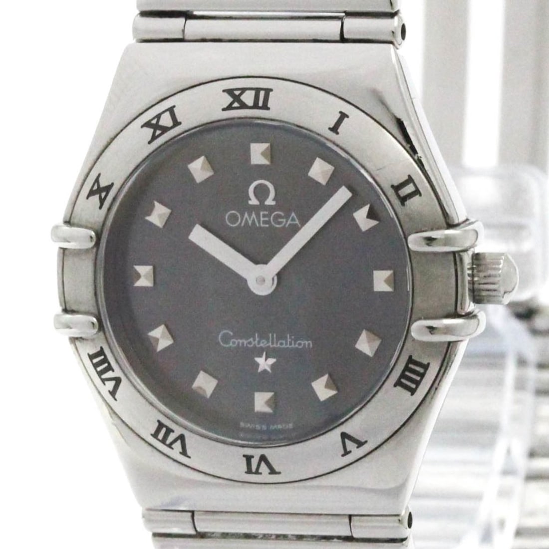 OMEGA Constellation My Choice Quartz Ladies Watch 1571.51 Polished: --- Catalog ---Category: SizeCase Diameter: 25mm / 0.98''Category: DesignType: WristwatchStyle: Dress/FormalGender: WomenColor (Dial): GrayMaterial (Band): Stainless steelMaterial (Case): Stainless st
