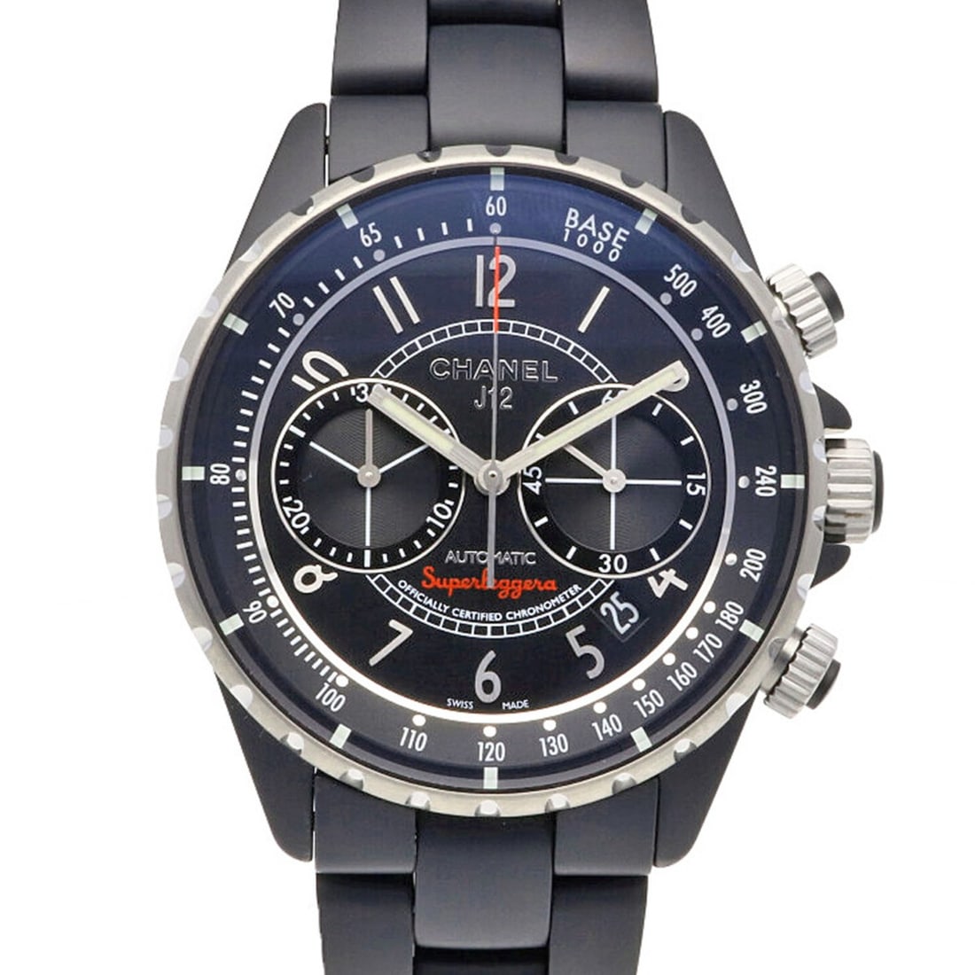 Chanel J12 Superleggera Ceramic Automatic Men's Chronograph Watch, Overhauled (1 of 10)