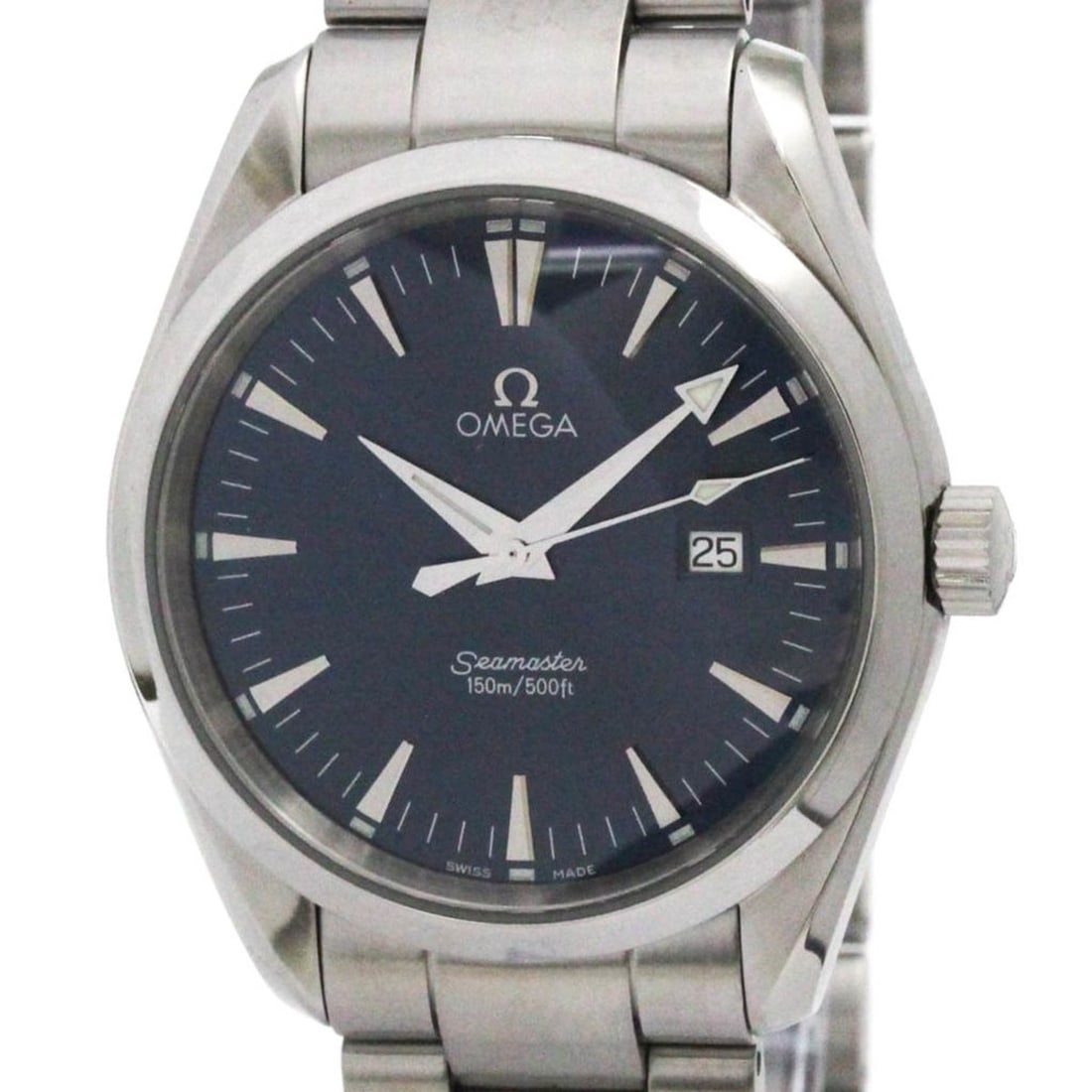 OMEGA Seamaster Aqua Terra Steel Quartz Mens Watch 2517.80: --- Catalog ---Category: SizeCase Diameter: 39mm / 1.54''Category: DesignType: WristwatchStyle: SportGender: MenColor (Dial): BlueMaterial (Band): Stainless steelMaterial (Case): Stainless steelCatego