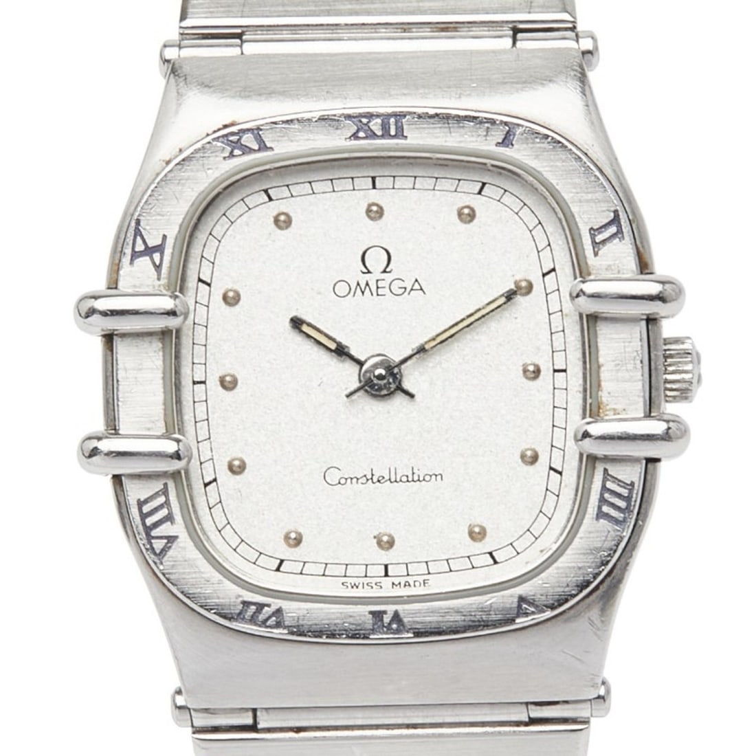 Omega Constellation Quartz Watch with Silver Dial and Stainless Steel, Women's OMEGA: --- Catalog ---Category: SizeWrist Size: 15cm / 5.9''Case Diameter: 20.8mm / 0.82''Category: DesignType: WristwatchGender: WomenColor (Dial): SilverMaterial (Band): Stainless steelMaterial (Case): Sta