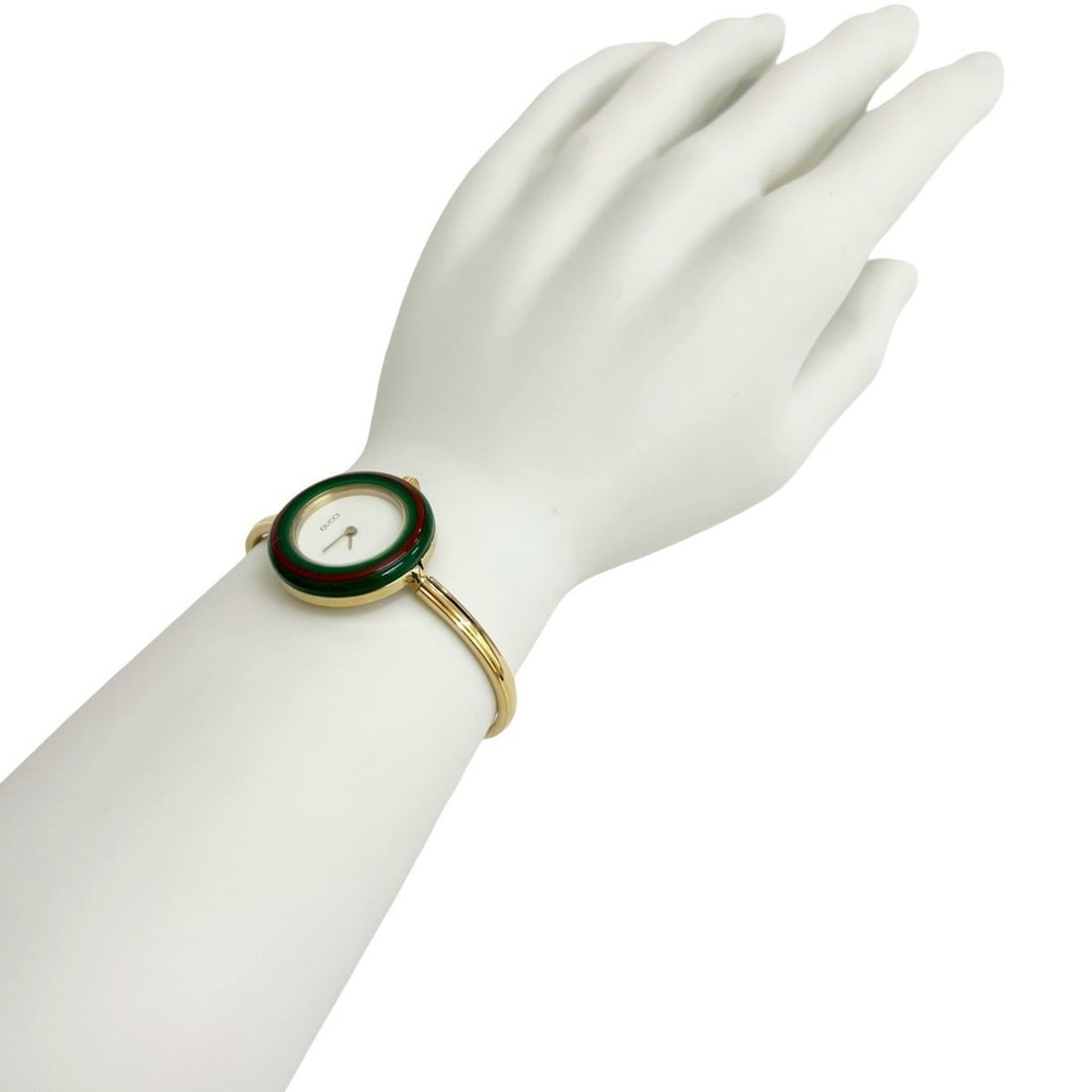 GUCCI Gucci Sherry Line GP Quartz Watch with Changeable Bezel, Women's, Gold, 22826: --- Catalog ---Category: SizeWrist Size: 15cm / 5.9''Case Diameter: 25mm / 0.98''Category: DesignType: WristwatchColor: GoldGender: WomenMaterial (Case): Gold platedCategory: GeneralBrand: GucciCatego