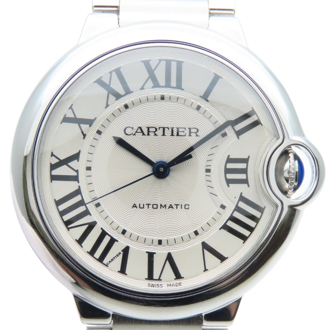 Cartier Ballon Bleu MM W6920046 SS Silver Watch 3284 (Boys, Women, Men): --- Catalog ---Category: SizeWrist Size: 16.5cm / 6.49''Case Diameter: 36mm / 1.42''Category: DesignType: WristwatchGender: Men,WomenColor (Dial): SilverCrystal Type: SapphireMaterial (Band): Stainles