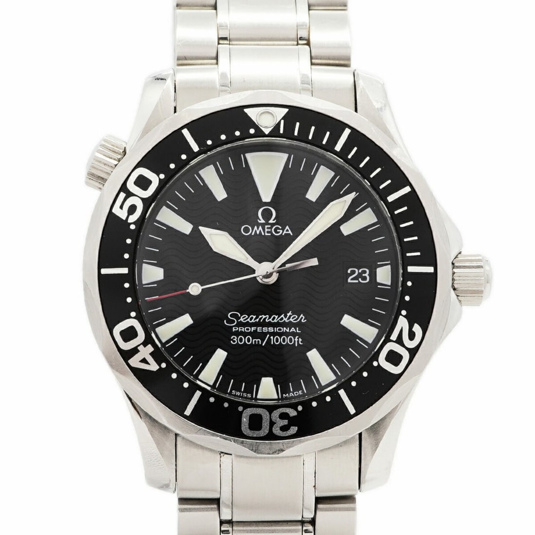 Omega Seamaster 300 Professional 2262.50 Black Dial Watch (Boys' Size): --- Catalog ---Category: SizeWrist Size: 17.5cm / 6.88''Case Diameter: 36mm / 1.42''Category: DesignType: WristwatchGender: BoysColor (Dial): BlackMaterial (Band): Stainless steelCategory: GeneralMPN: