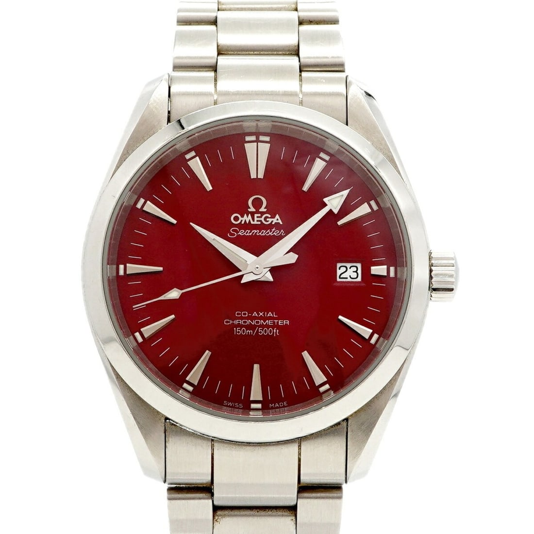 Omega Seamaster Aqua Terra Marui Limited Edition 2503.60 Red Dial Men's Watch: --- Catalog ---Category: SizeWrist Size: 17cm / 6.69''Case Diameter: 39mm / 1.54''Category: DesignType: WristwatchGender: MenColor (Dial): Red colorMaterial (Band): Stainless steelCategory: GeneralMPN