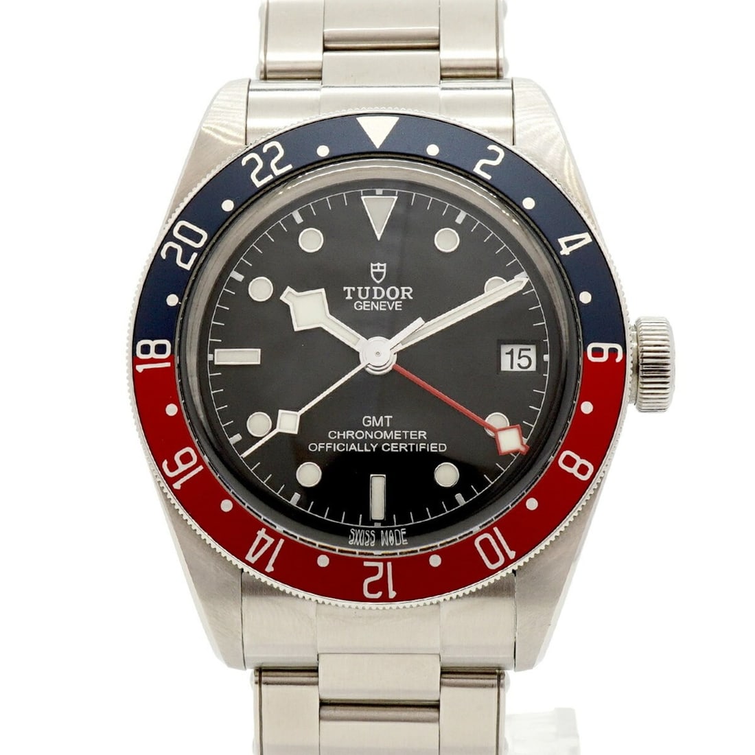 Tudor Black Bay GMT 79830RB Dial Men's Watch: --- Catalog ---Category: SizeWrist Size: 20.5cm / 8.07''Case Diameter: 41mm / 1.61''Category: DesignType: WristwatchGender: MenColor (Dial): BlackMaterial (Band): Stainless steelCategory: GeneralMPN: 