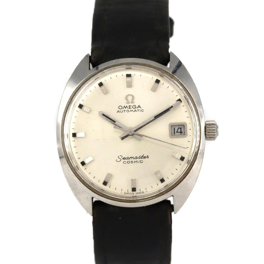 Omega Seamaster Cosmic 166.023-T00L105 Stainless Steel Automatic Watch: --- Catalog ---Category: SizeCase Diameter: 32.5mm / 1.28''Category: DesignType: WristwatchGender: MenColor (Dial): SilverMaterial (Case): Stainless steelCategory: GeneralMPN: 166.023-T00L105Brand: Om