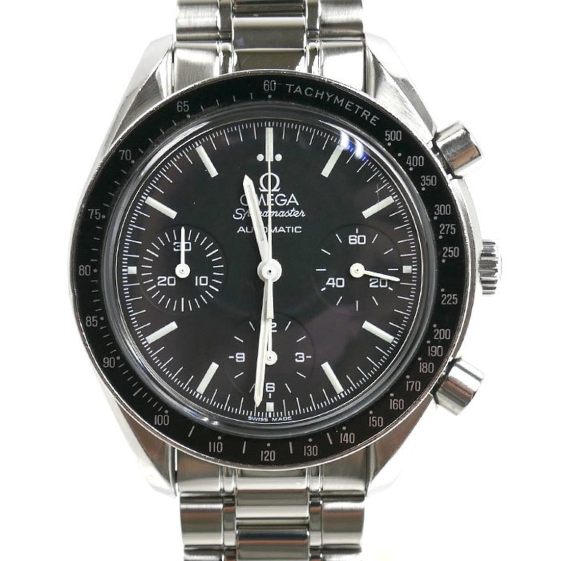 OMEGA Speedmaster Automatic Watch 3539.50 90599138 Men's: --- Catalog ---Category: SizeWrist Size: 19.5cm / 7.67''Case Diameter: 39mm / 1.54''Category: DesignType: WristwatchGender: MenColor (Dial): BlackMaterial (Band): Stainless steelMaterial (Case): Stain