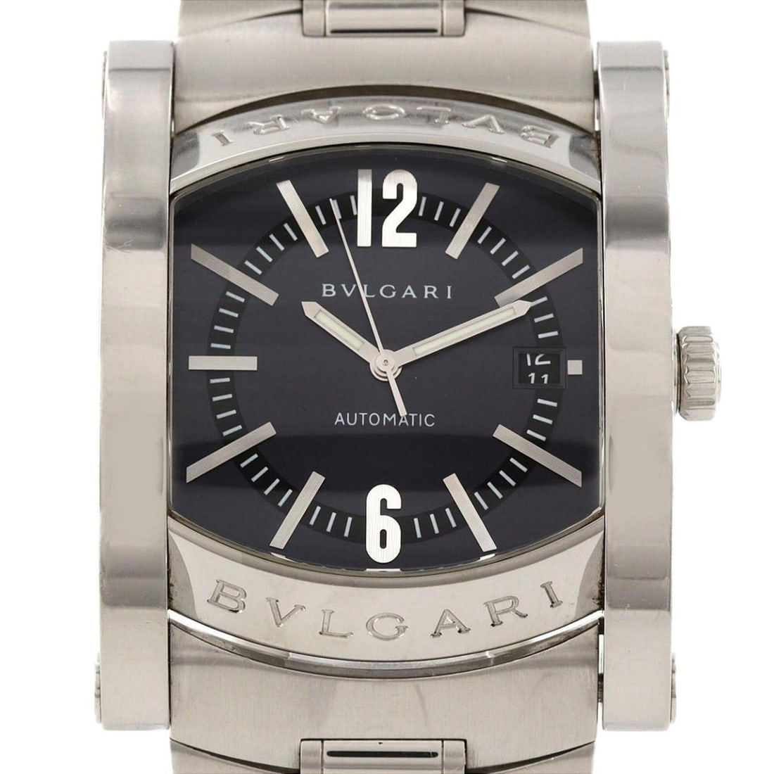 Bulgari Assioma AA48S AA48C14SSD Stainless Steel Automatic Watch: --- Catalog ---Category: SizeWrist Size: 19.5cm / 7.67''Case Diameter: 48mm / 1.89''Category: DesignType: WristwatchGender: MenColor (Dial): GrayMaterial (Band): Stainless steelMaterial (Case): Stainl