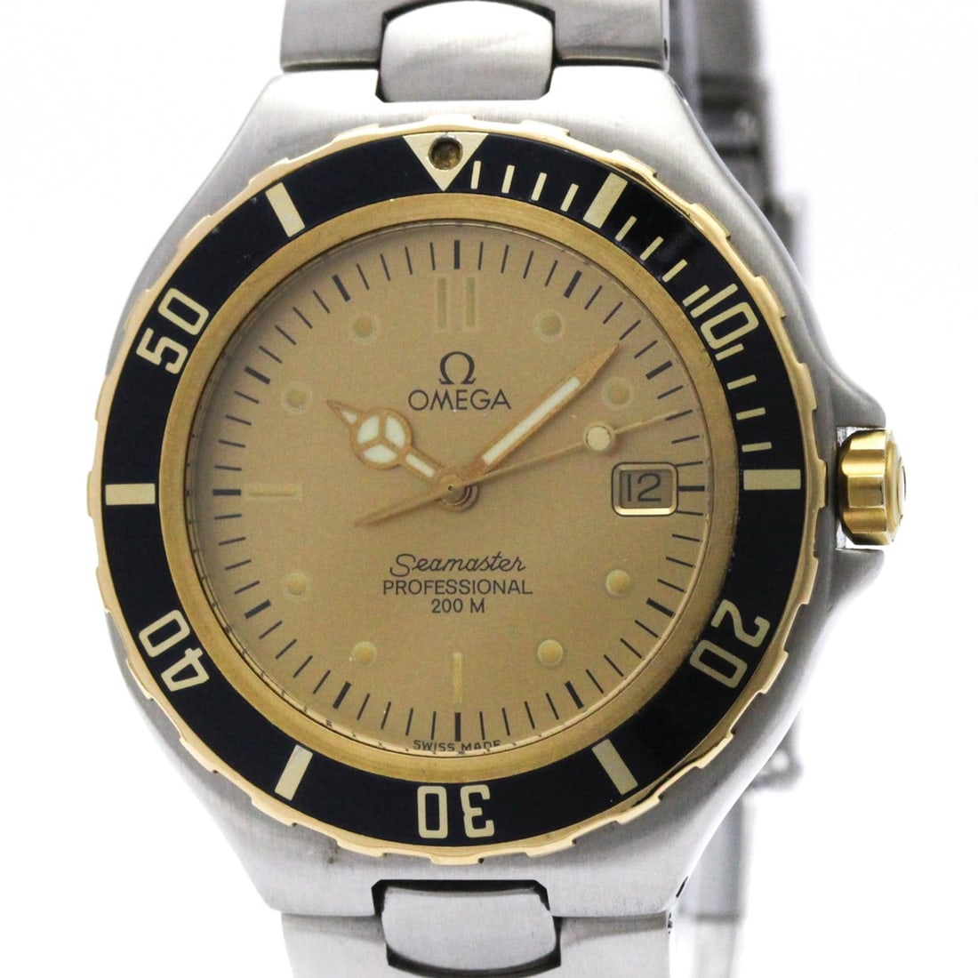 OMEGA Seamaster Professional 18K Gold Steel Watch 396.1042 Polished (1 of 8)