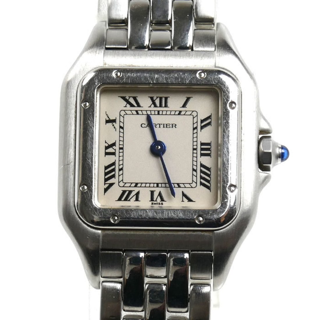 CARTIER Cartier Panthère SM Watch, Battery-Powered, W25033P5, Women's: --- Catalog ---Category: SizeWrist Size: 16cm / 6.29''Case Diameter: 21mm / 0.83''Category: DesignType: WristwatchGender: WomenColor (Dial): IvoryMaterial (Band): Stainless steelMaterial (Case): Stain