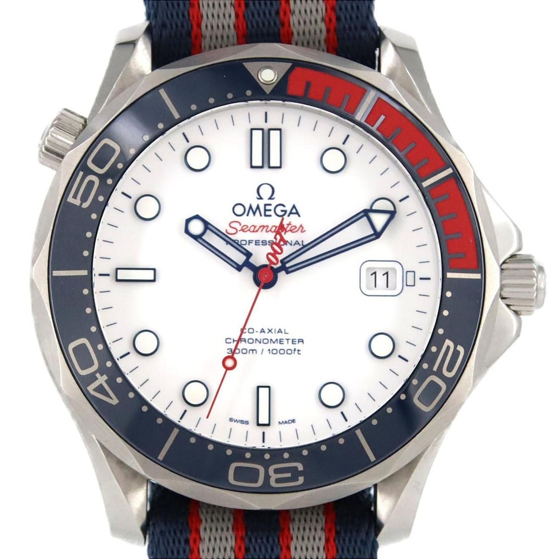 Omega Seamaster Diver 300 Commander Watch 007 LIMITED 212.32.41.20.04.001 Stainless Steel Automatic: --- Catalog ---Category: SizeCase Diameter: 41mm / 1.61''Category: DesignType: WristwatchGender: MenColor (Dial): WhiteMaterial (Case): Stainless steelCategory: GeneralMPN: 212.32.41.20.04.001Brand: O