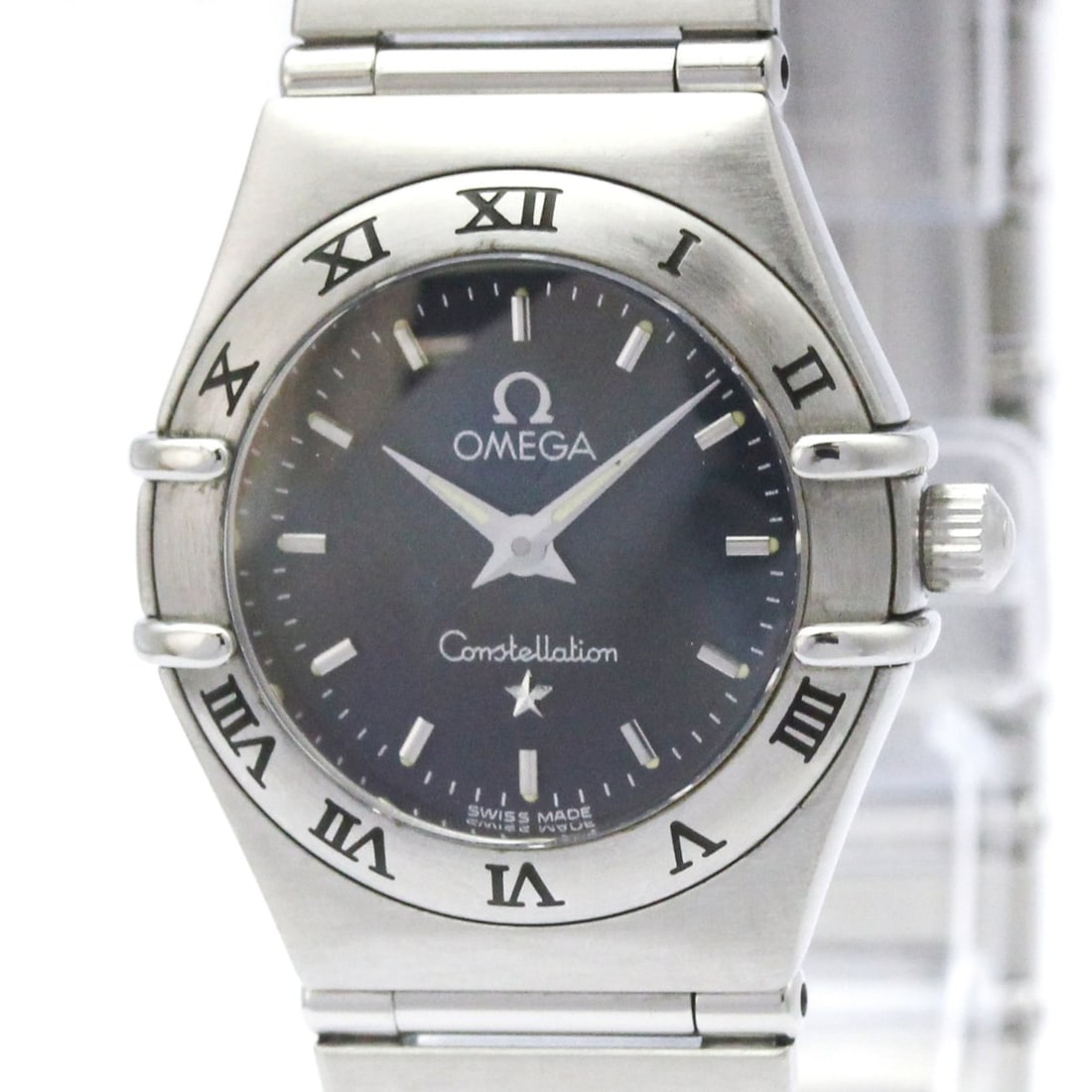 OMEGA Constellation Steel Quartz Ladies Watch 1562.40 Polished: --- Catalog ---Category: SizeCase Diameter: 22mm / 0.87''Category: DesignType: WristwatchStyle: Dress/FormalGender: WomenColor (Dial): GrayMaterial (Band): Stainless steelMaterial (Case): Stainless st