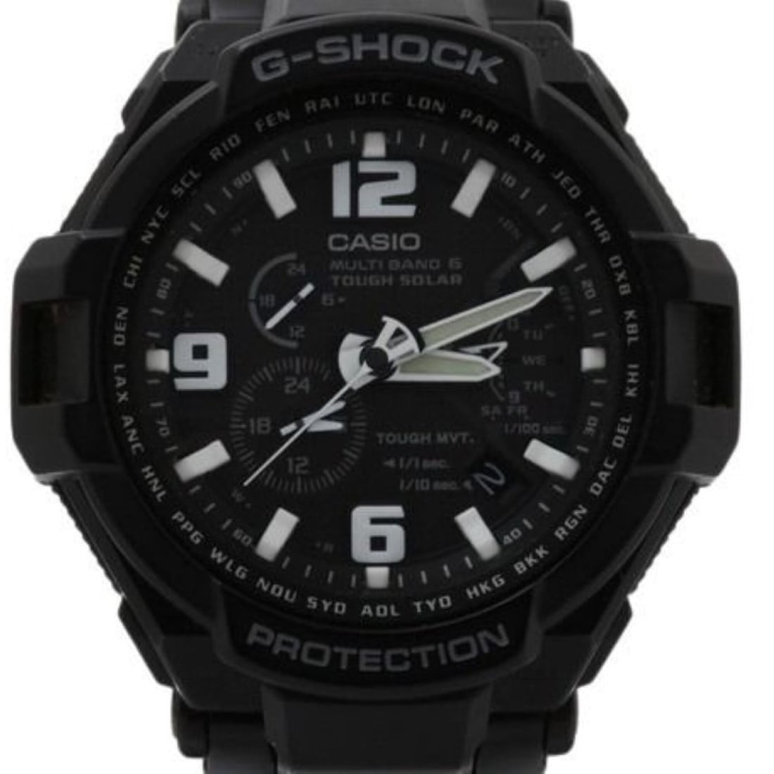 CASIO G-SHOCK Sky Cockpit GW-4000D-1AJF Black Stainless Steel Men's Analog Watch (1 of 10)