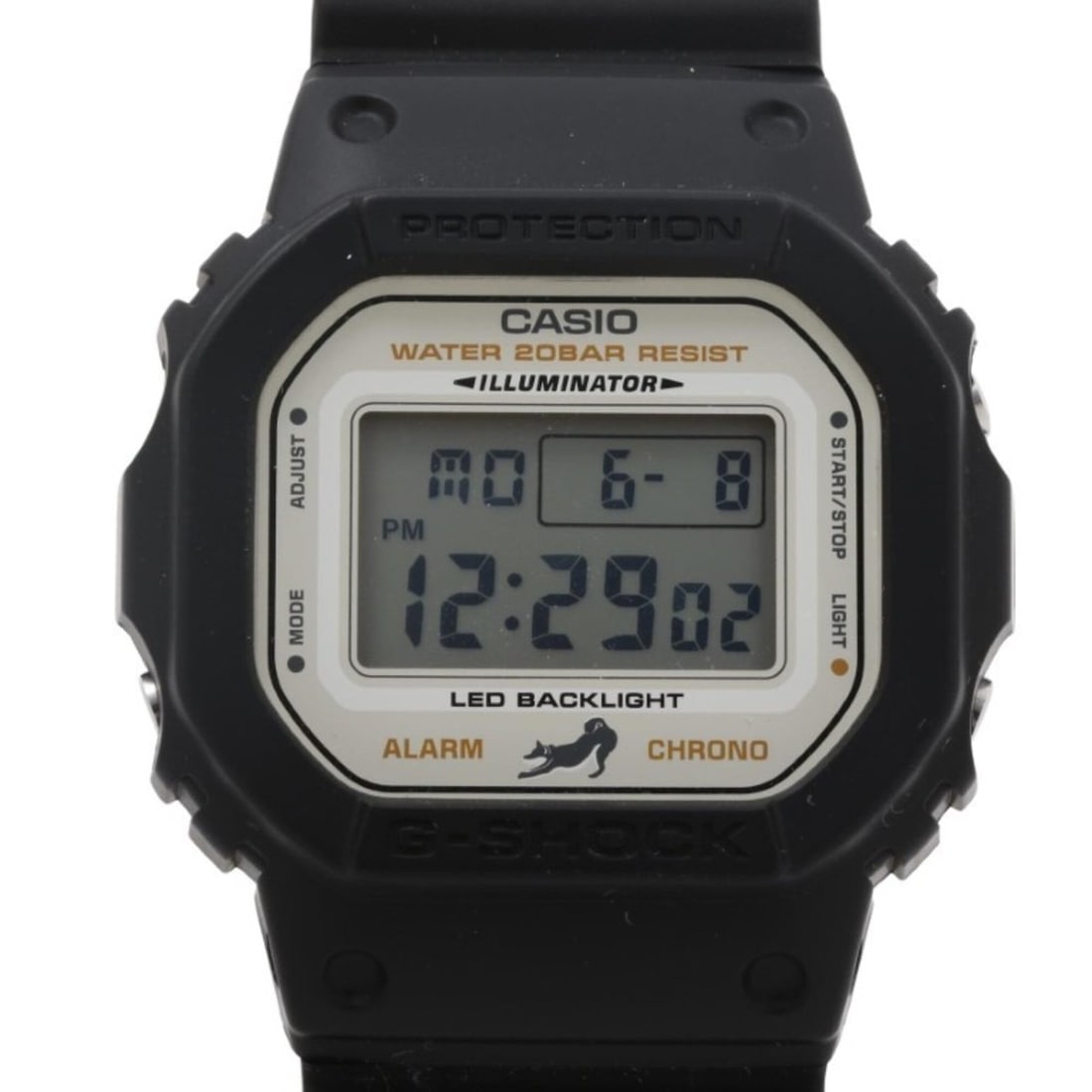 CASIO G-SHOCK DIGITAL 5600 SERIES DW-5600SHB-1JR White/Black Resin Men's Digital Watch: --- Catalog ---Category: SizeWrist Size: 14.5cm - 20.5cm / 5.7'' - 8.07''Case Diameter: 42.8mm / 1.69''Category: DesignType: WristwatchGender: MenColor (Dial): Black, WhiteCategory: GeneralMPN: DW-560