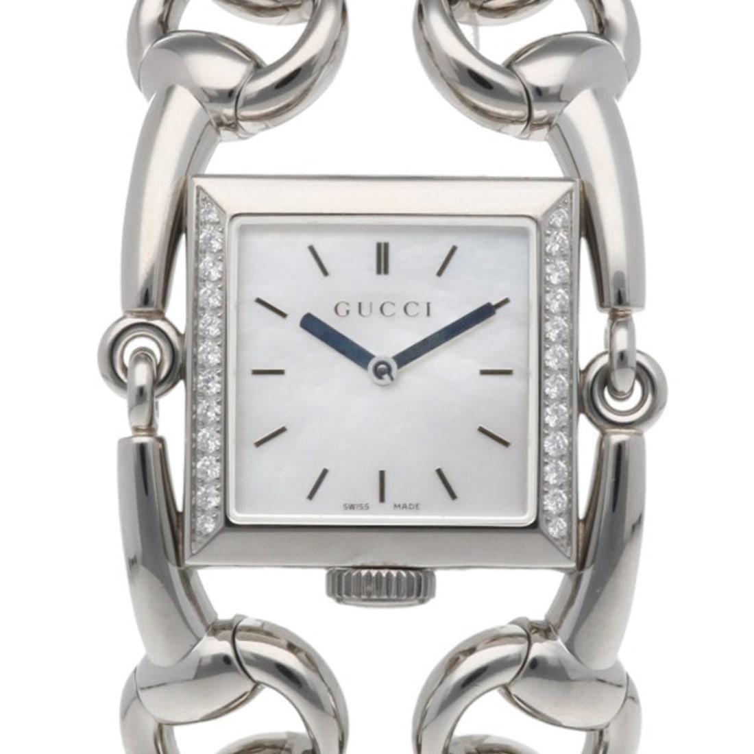 Gucci Signoria Watch, Stainless Steel YA116307 Quartz, Polished, Ladies', GUCCI Shell: --- Catalog ---Category: SizeWrist Size: 16.5cm / 6.49''Case Diameter: 25mm / 0.98''Category: DesignType: WristwatchGender: WomenMaterial (Band): Stainless steelMaterial (Case): Stainless steelCategor