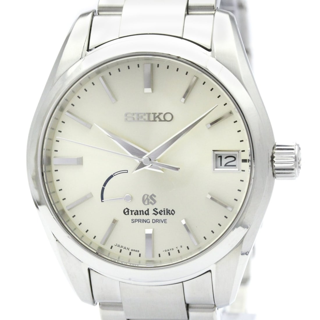 GRAND SEIKO SBGA083 Spring Drive Steel Mens Watch 9R65-0BH0 Polished: --- Catalog ---Category: SizeCase Diameter: 39mm / 1.54''Category: DesignType: WristwatchStyle: Dress/FormalGender: MenColor (Dial): SilverMaterial (Band): Stainless steelMaterial (Case): Stainless st