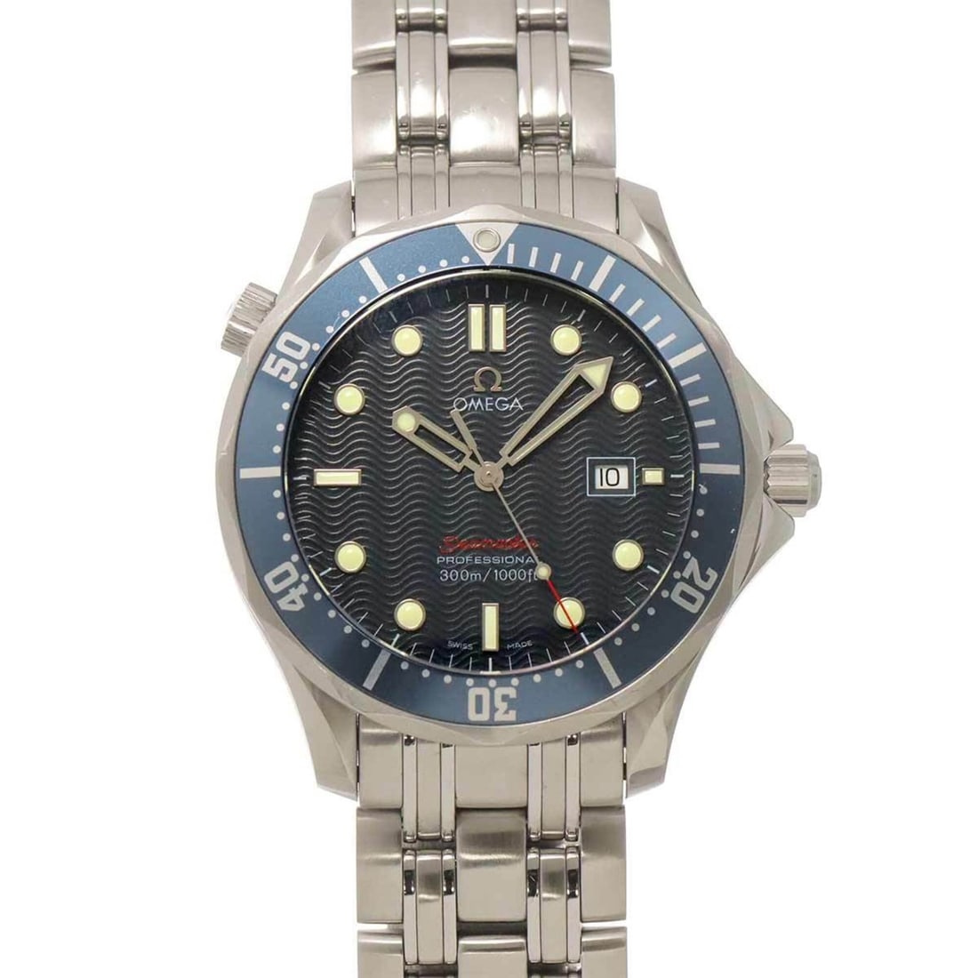 Omega Seamaster Professional 300 2221 80 Men's Watch, Date, Blue, Quartz: --- Catalog ---Category: SizeWrist Size: 19.5cm / 7.67''Case Diameter: 41mm / 1.61''Category: DesignType: WristwatchGender: MenColor (Dial): BlueMaterial (Band): Stainless steelMaterial (Case): Stainl