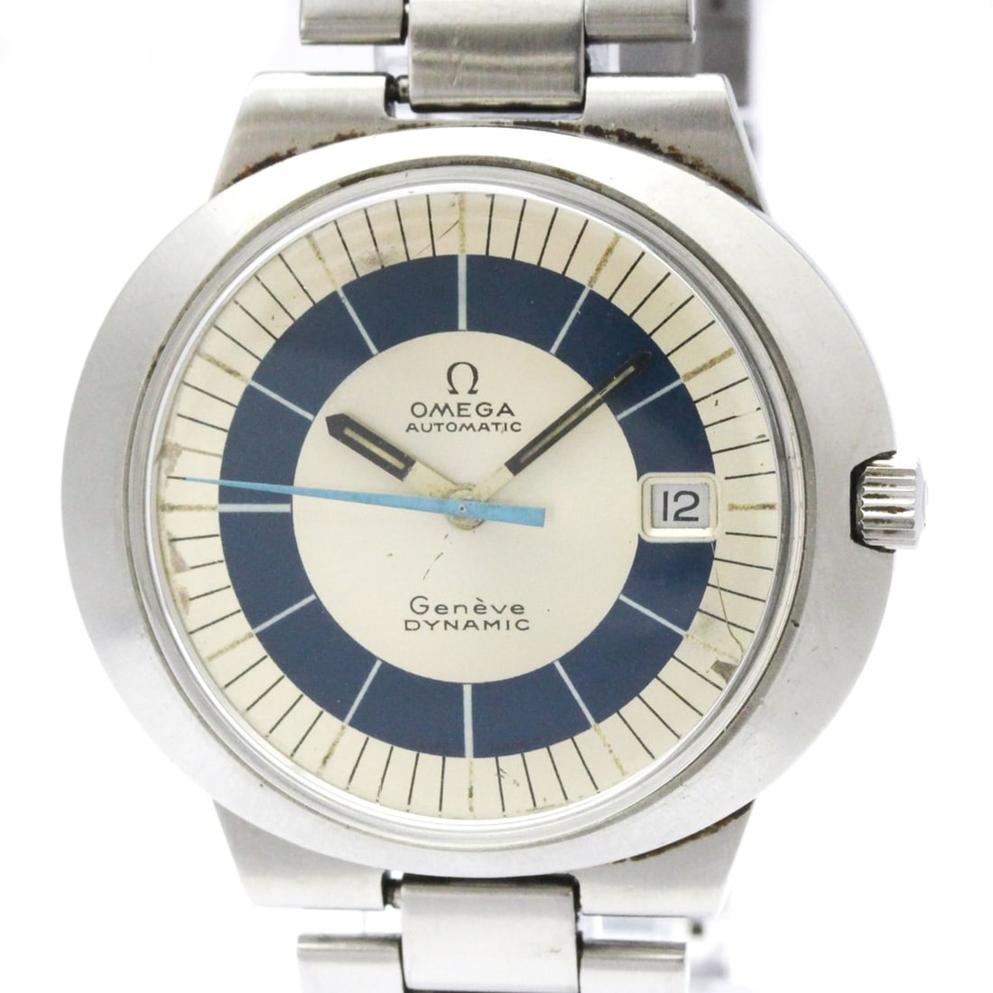 OMEGA Geneve Dynamic Cal 565 teel Automatic Watch 166.039 Vintage (1 of 8)