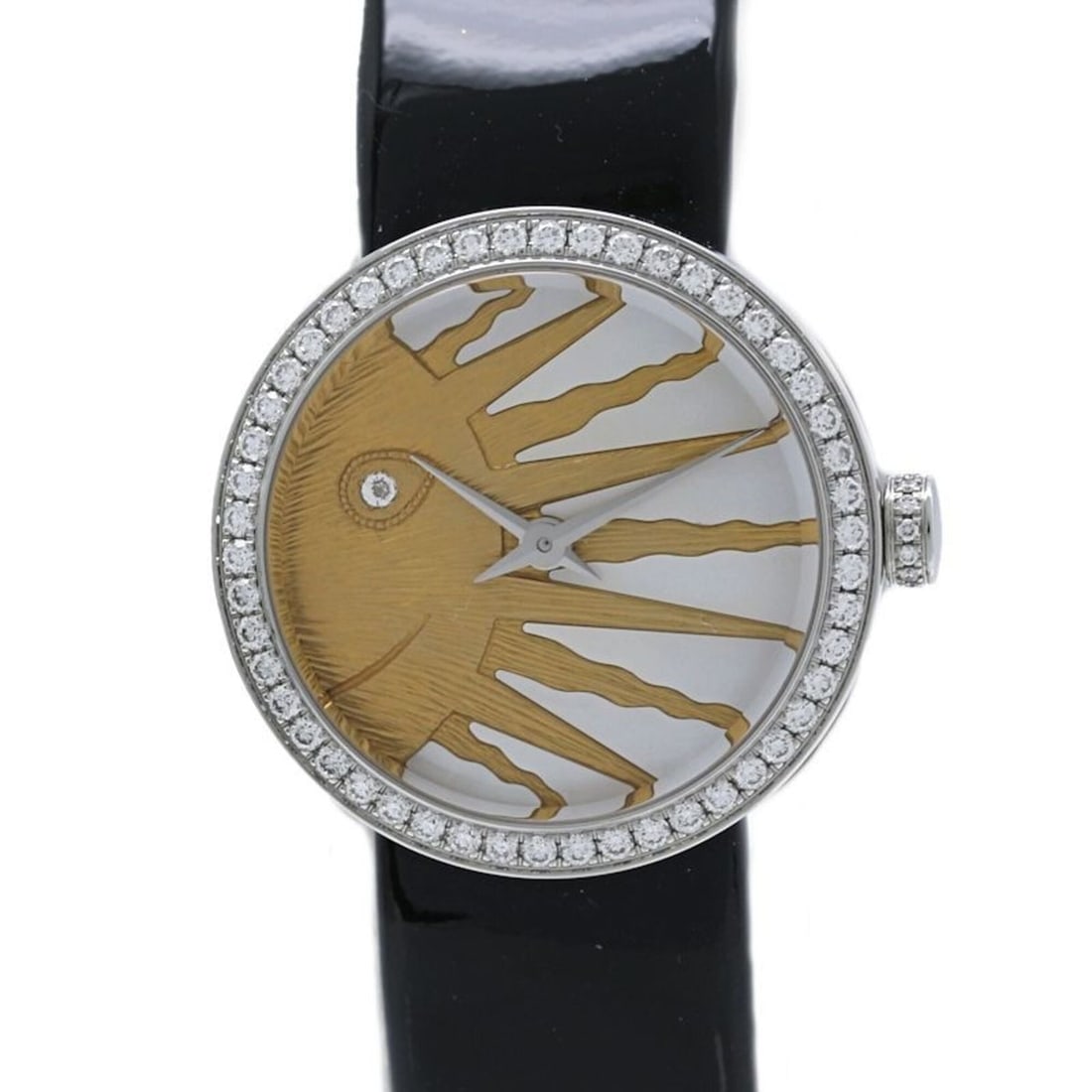 Dior La Rose Celeste Diamond Bezel CD04711X1001 Women's Watch Stainless Steel x Enamel 40453 (1 of 11)