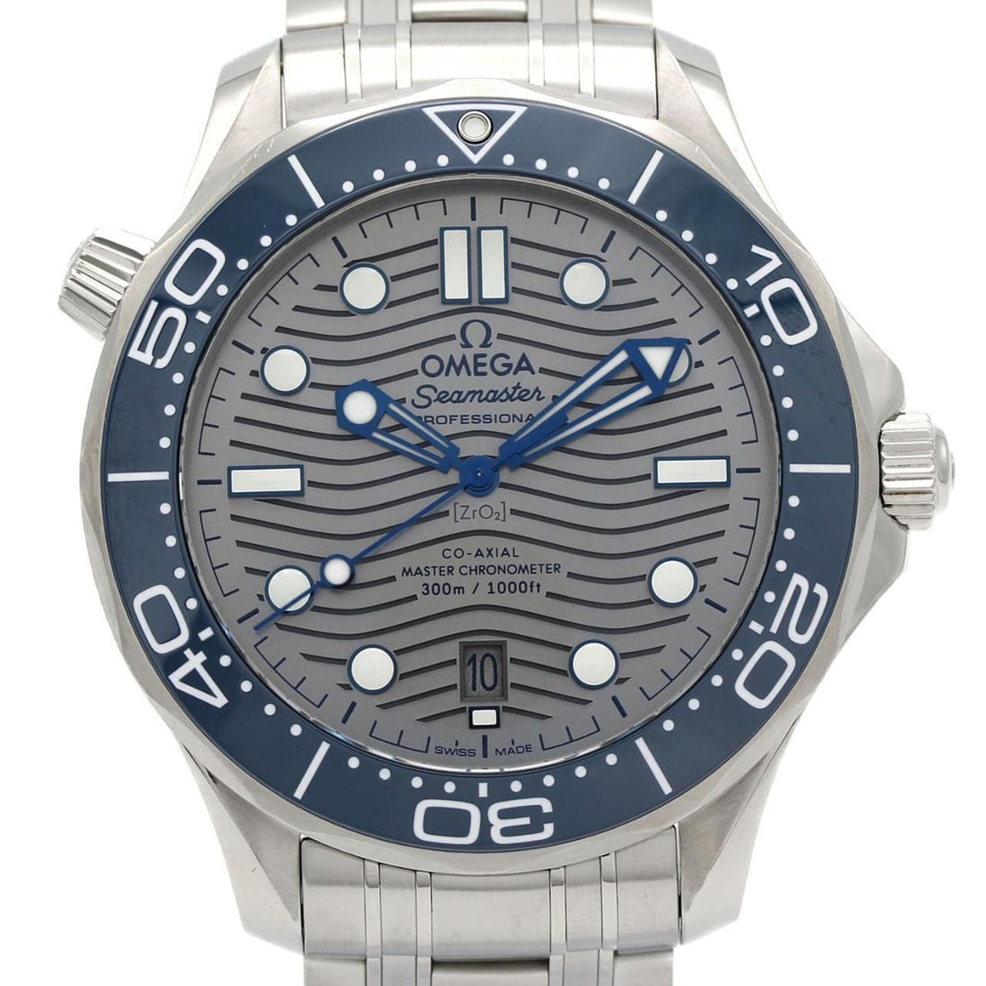 Omega Seamaster Diver 300M 210.30.42.20.06.001 Stainless Steel Automatic Watch: --- Catalog ---Category: SizeWrist Size: 21cm / 8.26''Case Diameter: 42mm / 1.65''Category: DesignType: WristwatchGender: MenColor (Dial): GrayMaterial (Band): Stainless steelMaterial (Case): Stainles