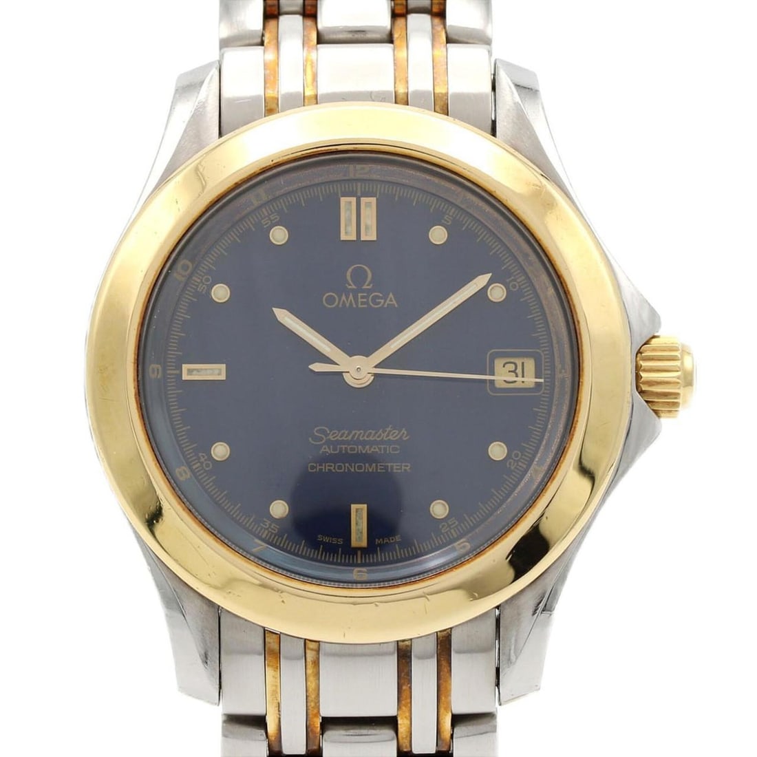 Omega Seamaster Two-Tone 2301.80 SSxYG Automatic Watch (1 of 6)