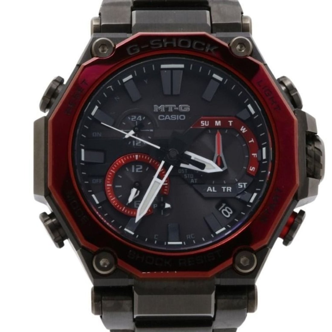 CASIO G-SHOCK MT-G MTG-B2000 Series MTG-B2000BD-1A4JF Black Resin/Stainless Steel Men's Watch: --- Catalog ---Category: SizeWrist Size: 17.5cm / 6.88''Case Diameter: 49.8mm / 1.96''Category: DesignType: WristwatchGender: MenColor (Dial): BlackMaterial (Band): Carbon fiber, Stainless steelMateri