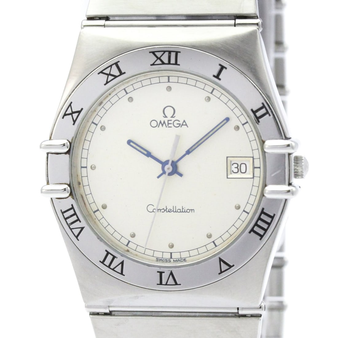OMEGA Constellation Stainless Steel Quartz Mens Watch 396.1070 Polished: --- Catalog ---Category: SizeCase Diameter: 33mm / 1.3''Category: DesignType: WristwatchStyle: Dress/FormalGender: MenColor (Dial): SilverMaterial (Band): Stainless steelMaterial (Case): Stainless ste
