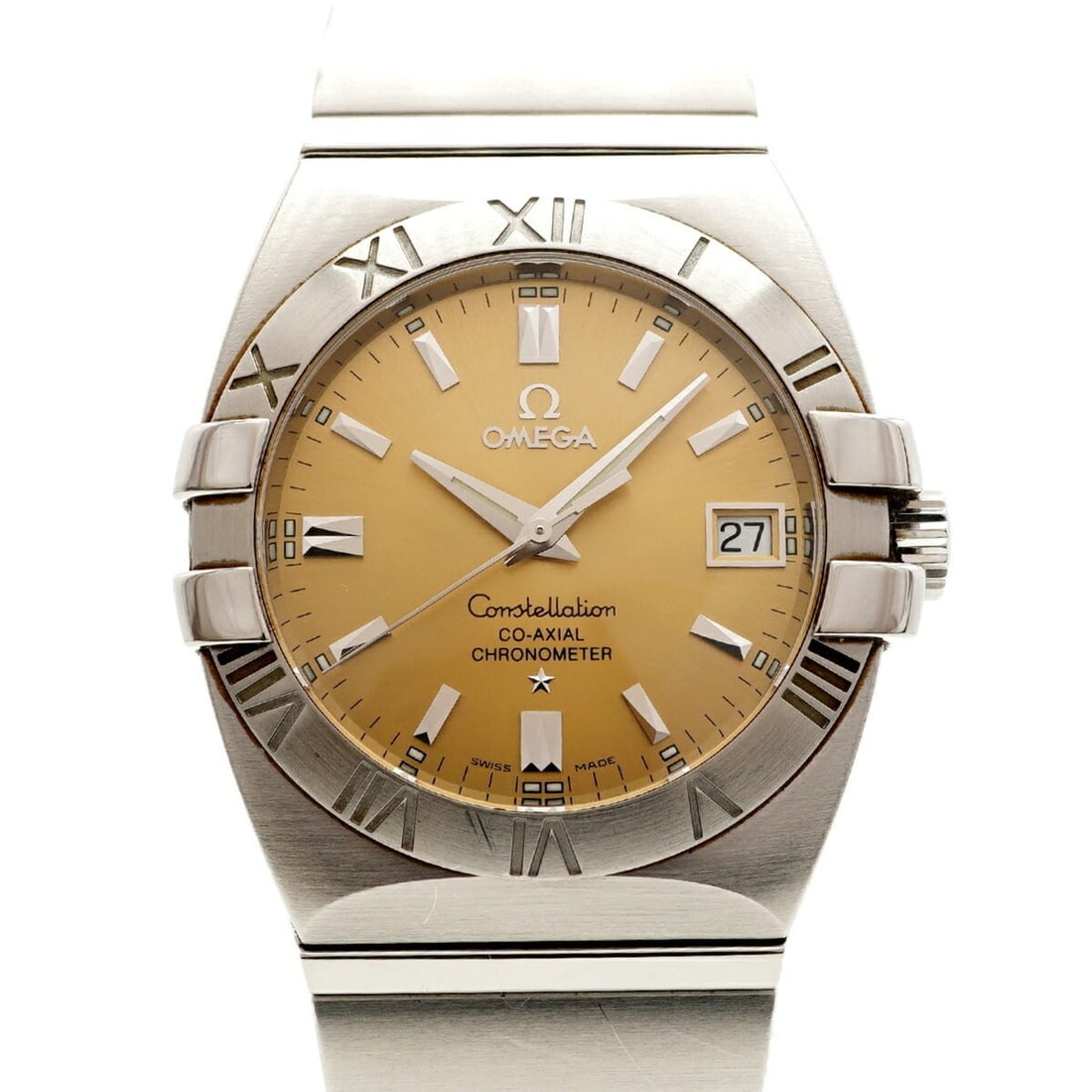 Omega Constellation Double Eagle 1501.10 Gold Dial Men's Watch (1 of 10)