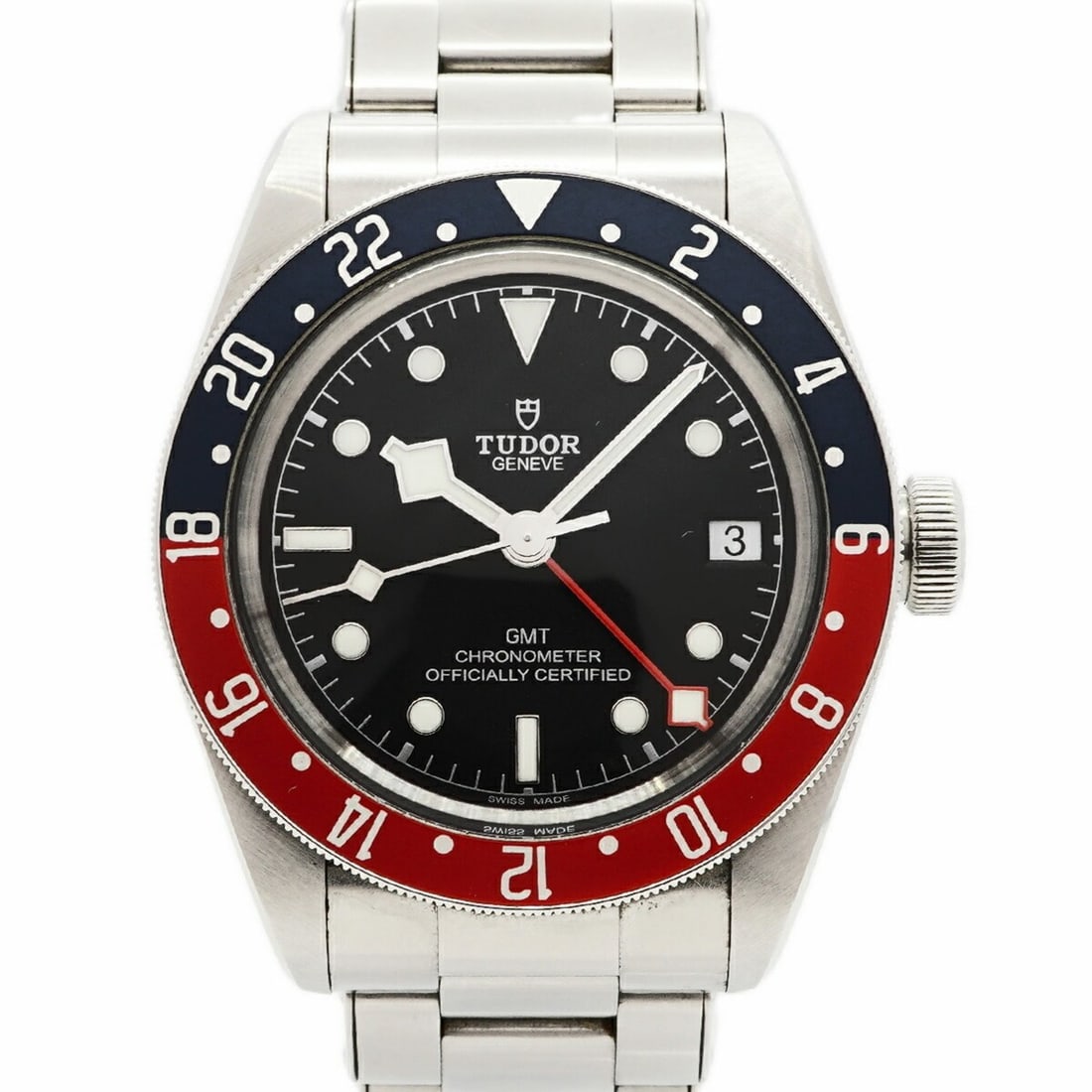 Tudor Black Bay GMT 79830RB Dial Men's Watch: --- Catalog ---Category: SizeWrist Size: 17.5cm / 6.88''Case Diameter: 41mm / 1.61''Category: DesignType: WristwatchGender: MenColor (Dial): BlackMaterial (Band): Stainless steelCategory: GeneralMPN: 
