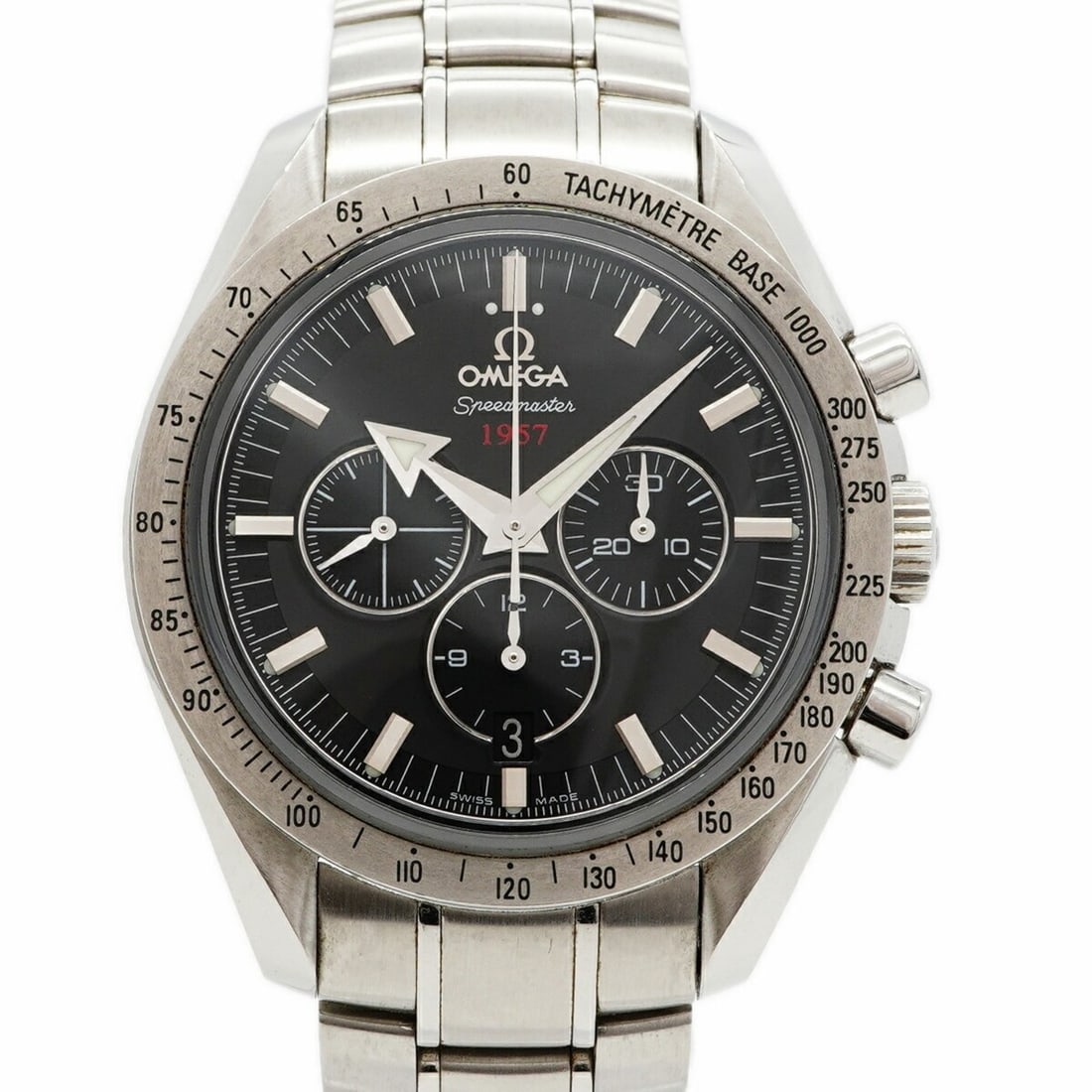 Omega Speedmaster Broad Arrow 321.10.42.50.01.001 Black Dial Men's Watch: --- Catalog ---Category: SizeWrist Size: 16.5cm / 6.49''Case Diameter: 42mm / 1.65''Category: DesignType: WristwatchGender: MenColor (Dial): BlackMaterial (Band): Stainless steelCategory: GeneralMPN: 