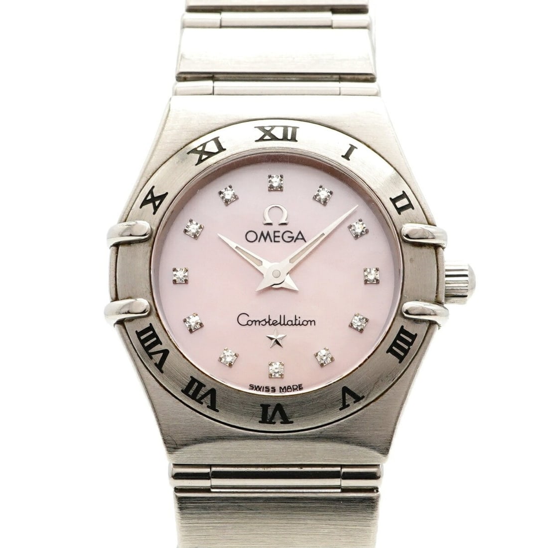 Omega Constellation 1562.65 Pink Dial Women's Watch: --- Catalog ---Category: SizeWrist Size: 15.5cm / 6.1''Case Diameter: 22.3mm / 0.88''Category: DesignType: WristwatchGender: WomenColor (Dial): PinkMaterial (Band): Stainless steelCategory: GeneralMPN