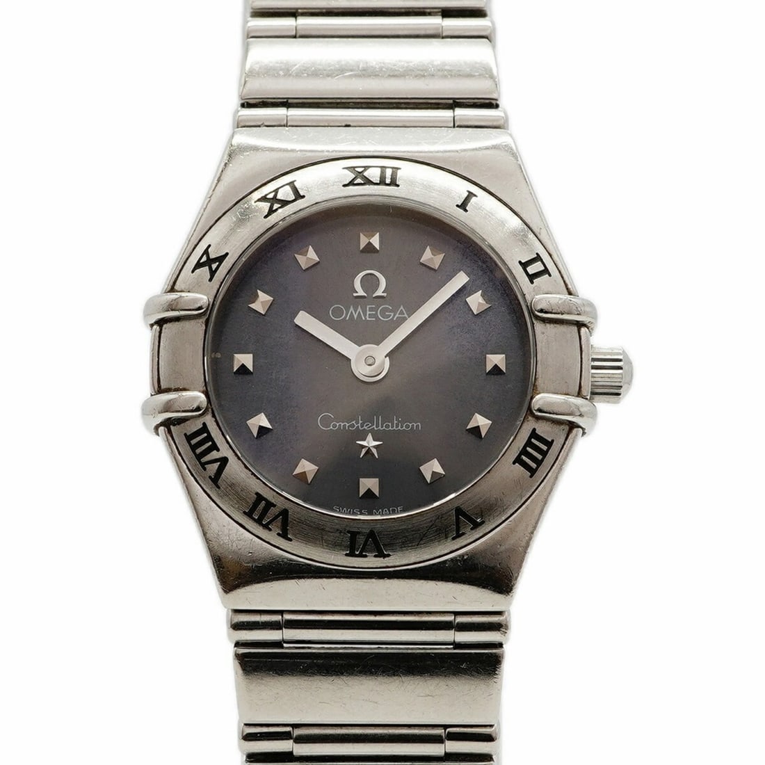 Omega Constellation 1561.51 Grey Dial Women's Watch: --- Catalog ---Category: SizeWrist Size: 15cm / 5.9''Case Diameter: 22.1mm / 0.87''Category: DesignType: WristwatchGender: WomenColor (Dial): GrayMaterial (Band): Stainless steelCategory: GeneralMPN: 