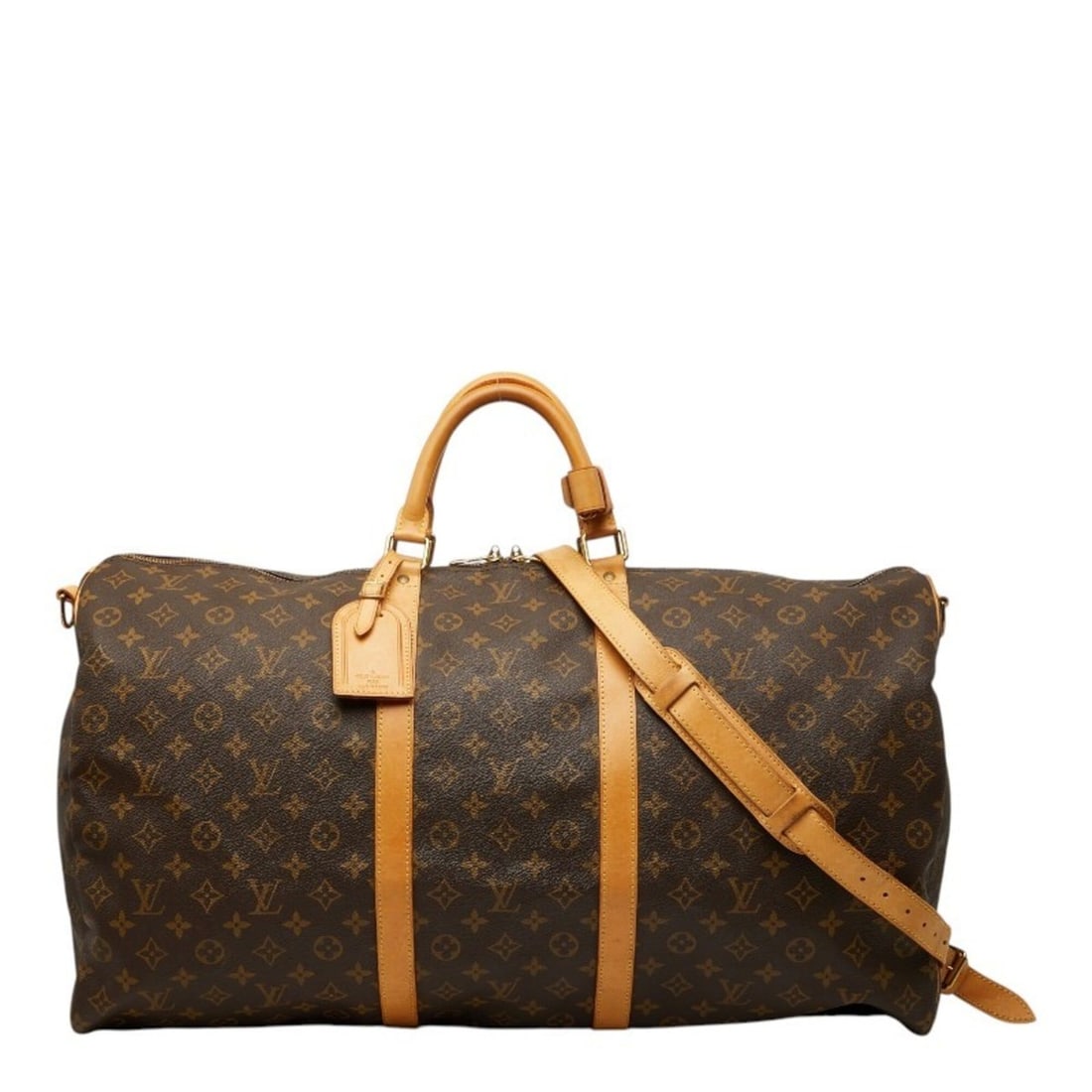 Louis Vuitton Monogram Keepall Bandoulière 60 Boston Bag Shoulder 2WAY M41422 Brown Leather Women's: --- Catalog ---Category: SizeSize (HxWxD): 33cm x 61cm x 26cm / 12.99'' x 24.01'' x 10.23''Category: DesignType: Boston bag, Shoulder bagColor: Brown, MonogramGender: WomenMaterial: PVC , Leather Cate