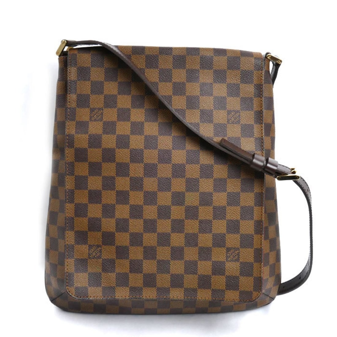 LOUIS VUITTON Musette Shoulder Bag Damier N51302 Men's and Women's: --- Catalog ---Category: SizeSize (HxWxD): 35cm x 32cm x 10cm / 13.77'' x 12.59'' x 3.93''Category: DesignType: Shoulder bagColor: GoldGender: Men,WomenMaterial: Damier Canvas Category: GeneralMPN: N5