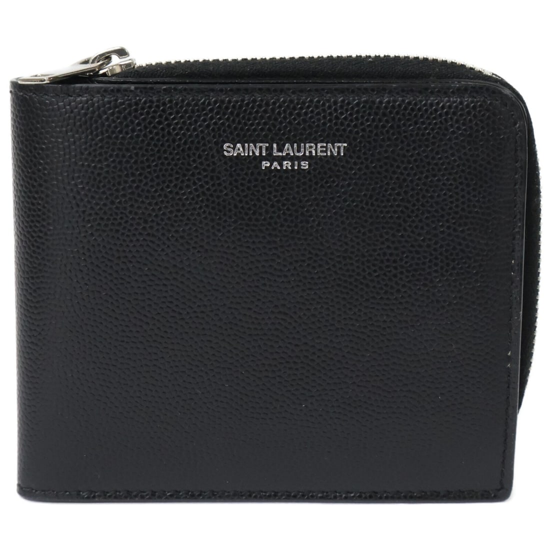 Yves Saint Laurent SAINT LAURENT PARIS East West Wallet, Bi-fold Wallet (with coin purse), Black,: --- Catalog ---Category: SizeSize (HxWxD): 9cm x 10.5cm x 1cm / 3.54'' x 4.13'' x 0.39''Category: DesignType: Wallet (bi-fold)Color: BlackGender: MenMaterial: Leather Category: GeneralBrand: Yves Sain