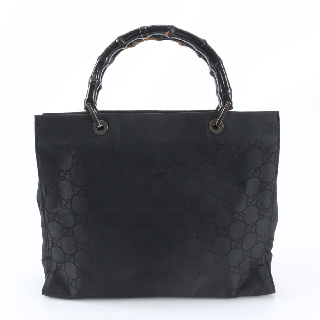 Gucci Bamboo GG Nylon 002 1010 Handbag Tote Bag Black Brand Women's: --- Catalog ---Category: SizeSize (HxWxD): 28cm x 33cm x 12cm / 11.02'' x 12.99'' x 4.72''Handle Length: 36cm / 14.17''Category: DesignType: Handbag, Tote bagColor: BlackGender: WomenCategory: General