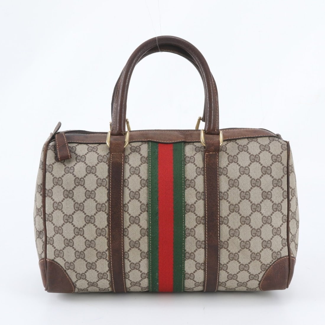 Vintage Old Gucci GG Supreme Sherry Line Leather Handbag Tote Bag for Women: --- Catalog ---Category: SizeSize (HxWxD): 22cm x 33cm x 15cm / 8.66'' x 12.99'' x 5.9''Handle Length: 38cm / 14.96''Category: DesignType: Handbag, Tote bagColor: BeigeGender: WomenSeason: VintageMate