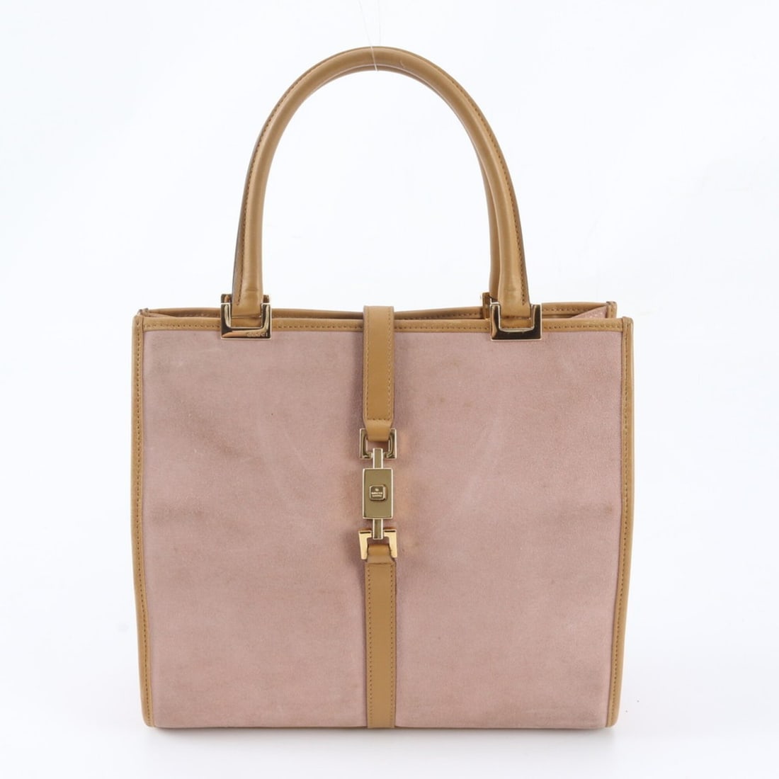 Gucci Jackie 002 1065 Leather Handbag Tote Bag - Brand Name Women's: --- Catalog ---Category: SizeSize (HxWxD): 23cm x 25cm x 9cm / 9.05'' x 9.84'' x 3.54''Handle Length: 32cm / 12.59''Category: DesignType: Handbag, Tote bagColor: Beige, PinkGender: WomenMaterial: Leat