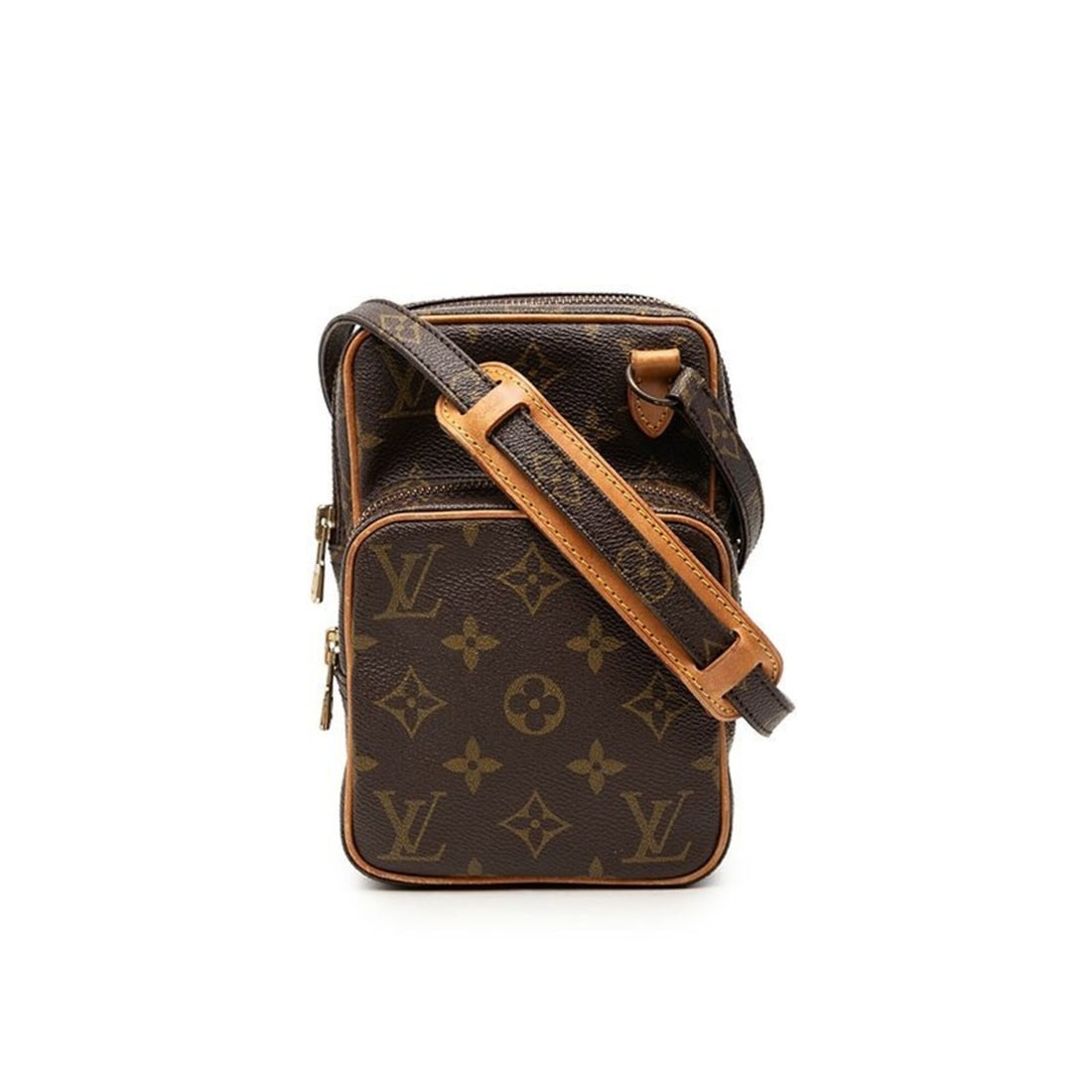 Louis Vuitton Monogram Mini Amazon Crossbody Shoulder Bag M45238 Brown Leather Women's LOUIS VUITTON: --- Catalog ---Category: SizeSize (HxWxD): 18cm x 12cm x 4.5cm / 7.08'' x 4.72'' x 1.77''Category: DesignType: Shoulder bagColor: BrownGender: WomenMaterial: PVC , Leather Category: GeneralMPN: M45238