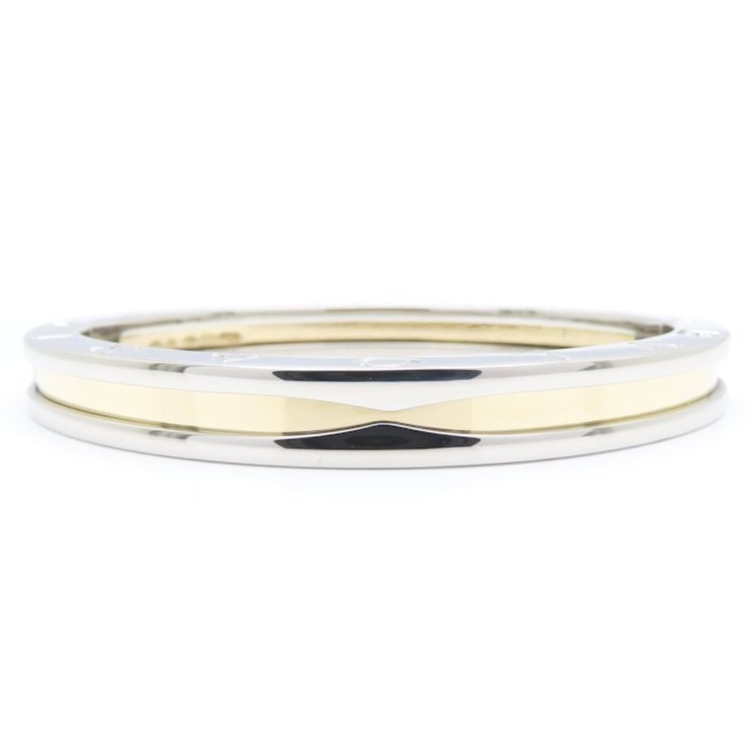 BVLGARI B.zero1 Bangle, SSx18K Yellow Gold, Women's, 295678 (1 of 5)