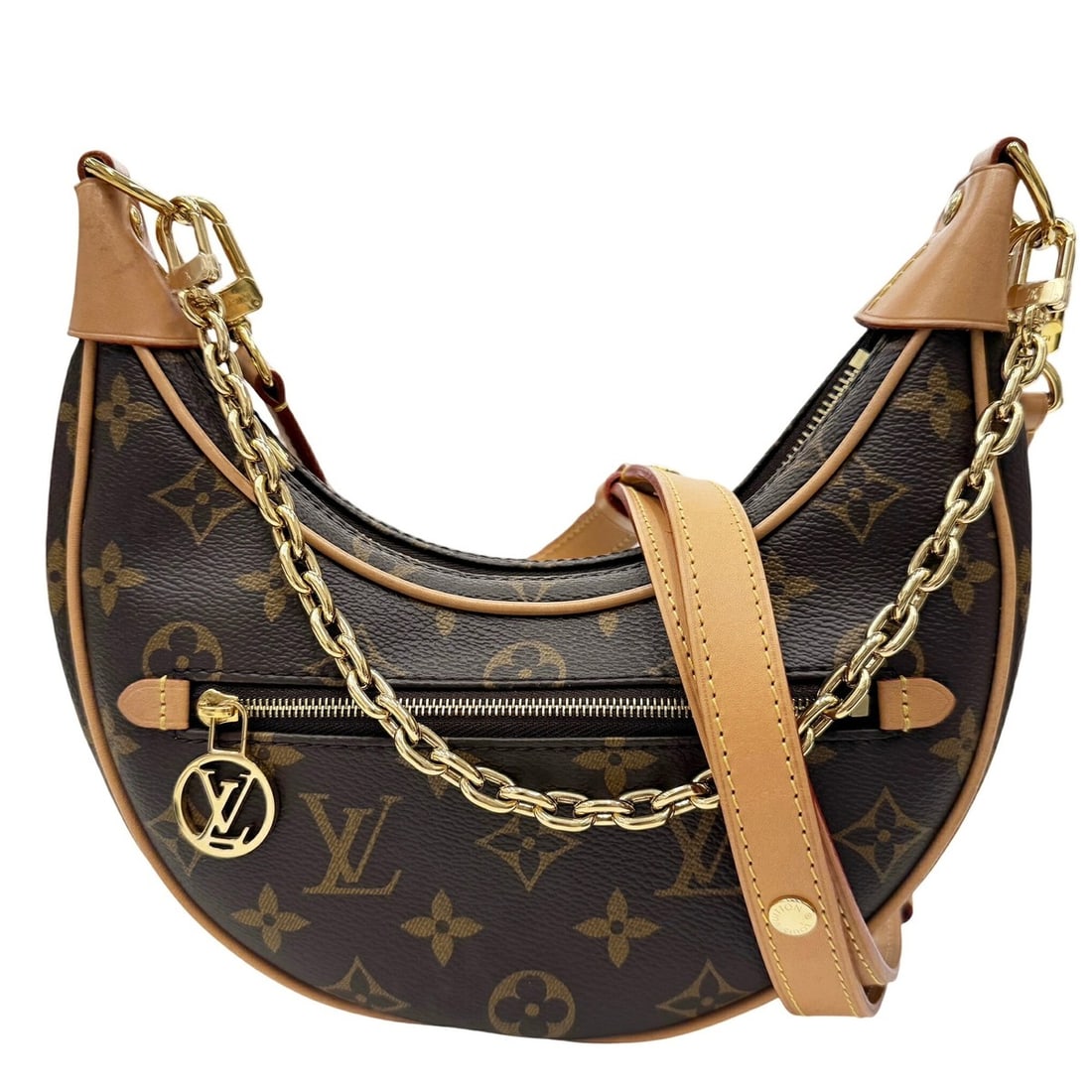LOUIS VUITTON Louis Vuitton Loop M81098 Monogram Shoulder Bag for Women: --- Catalog ---Category: SizeSize (HxWxD): 13cm x 23cm x 6cm / 5.11'' x 9.05'' x 2.36''Category: DesignType: Shoulder bagColor: BrownGender: WomenMaterial: Monogram Category: GeneralBrand: Louis Vuitt