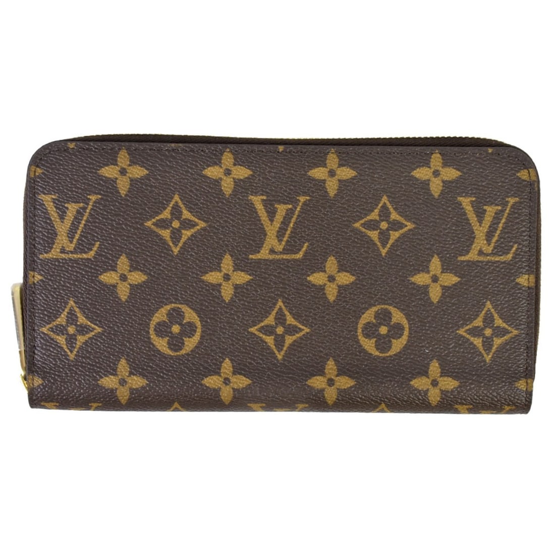 Louis Vuitton LOUIS VUITTON Zippy Wallet Round Monogram Canvas M42616 Brown RFID (IC chip) built-in: --- Catalog ---Category: SizeSize (HxWxD): 10.5cm x 19.5cm x 2cm / 4.13'' x 7.67'' x 0.78''Category: DesignType: Long wallet (bi-fold)Color: MonogramGender: WomenClosure: ZipperMaterial: Monogram Inne