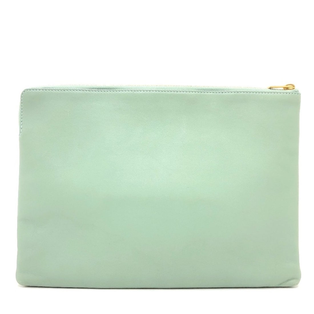 CELINE Céline Second Bag Pouch Clutch Leather Women's Green G-240110-34: --- Catalog ---Category: SizeSize (HxWxD): 17.8cm x 24.5cm / 7'' x 9.64''Category: DesignType: Clutch bag, PouchColor: GreenGender: WomenMaterial: Leather Category: GeneralBrand: Celine--- Item List -