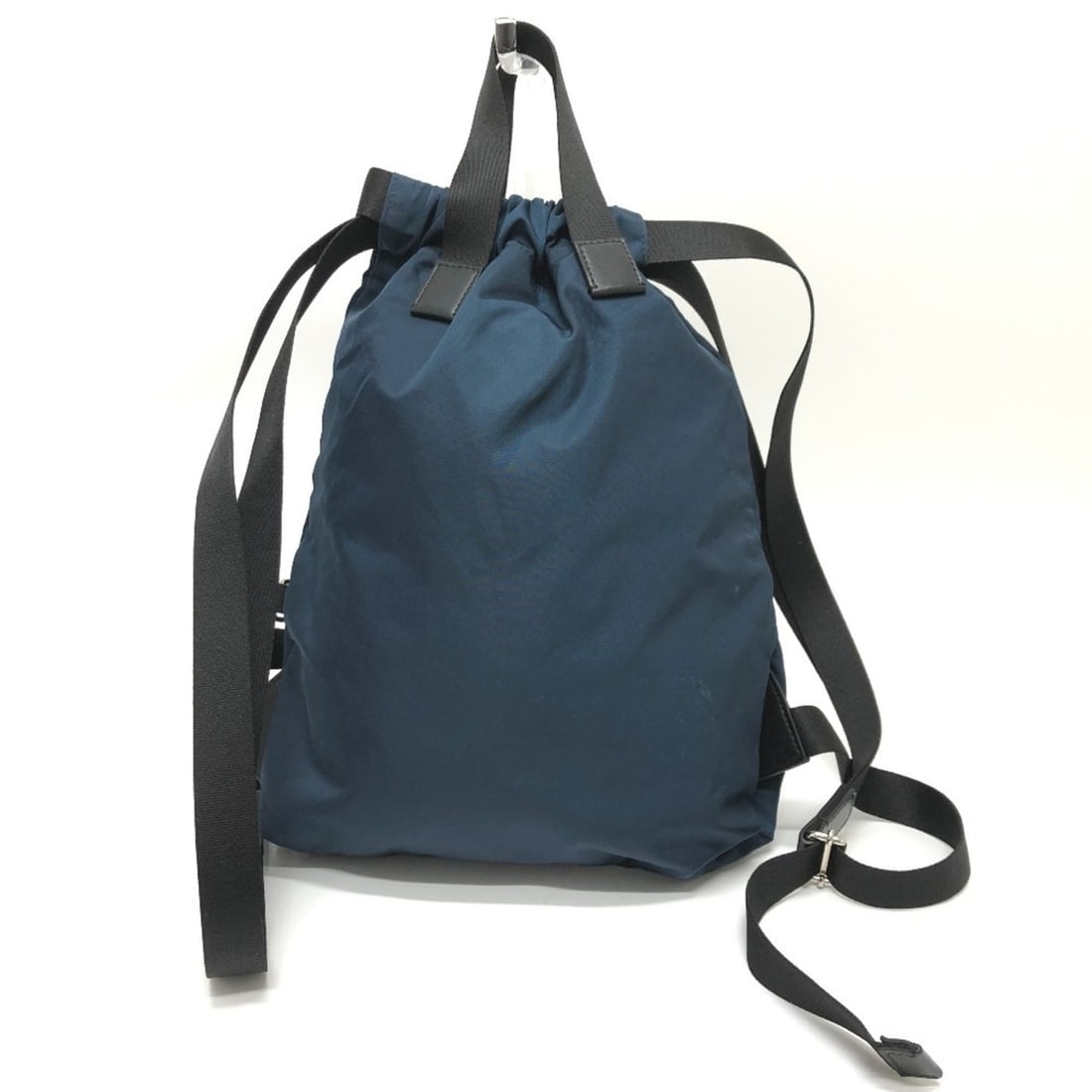FENDI 8BZ045 Zucca Knapsack Backpack Rucksack Nylon Men's Women's Navy G-240725-5: --- Catalog ---Category: SizeSize (HxWxD): 38cm x 25cm x 6cm / 14.96'' x 9.84'' x 2.36''Handle Length: 26cm / 10.23''Category: DesignType: BackpackColor: NavyGender: Men,WomenMaterial: Nylon Hardware 